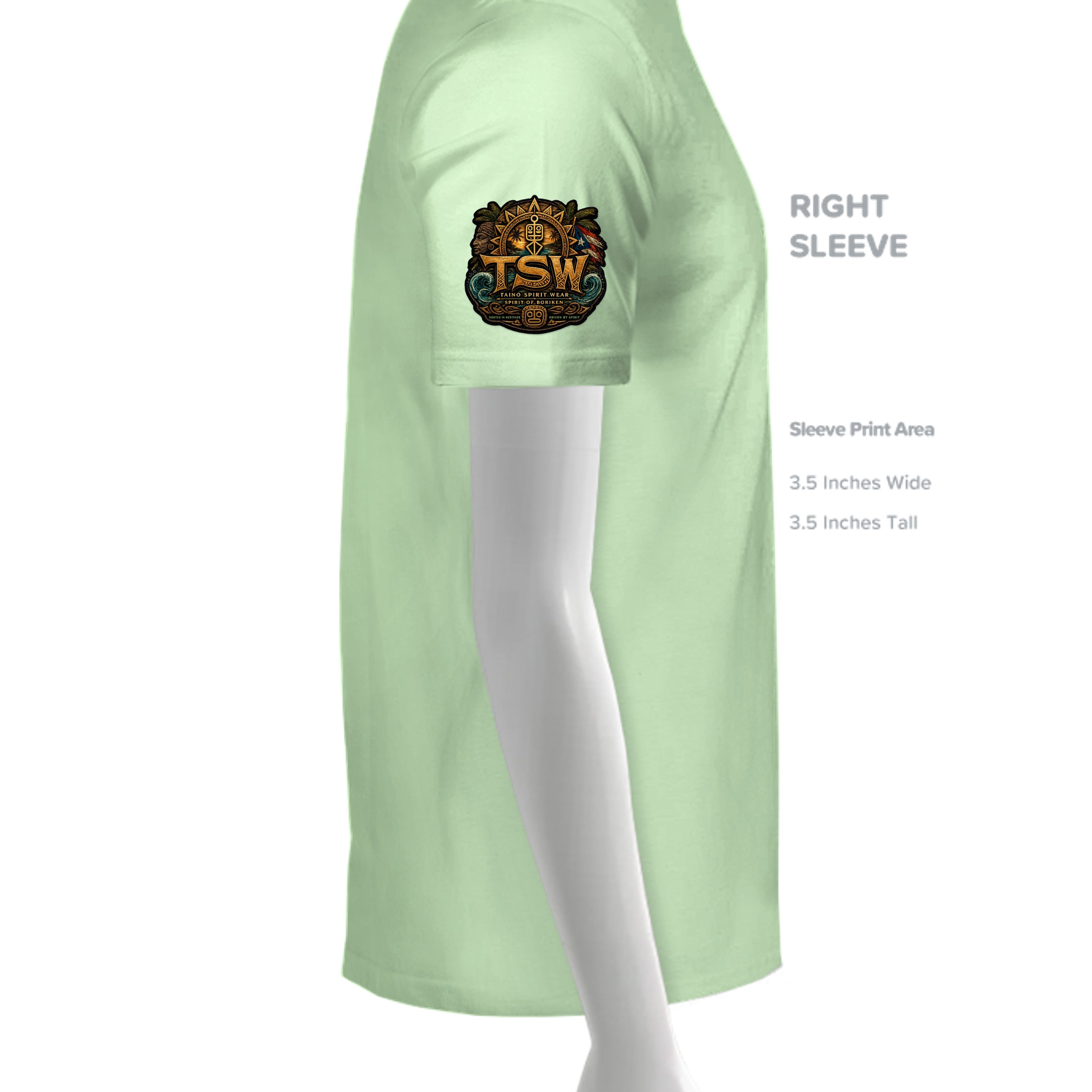 MINT GREEN - G500 - SLEEVE_RIGHT