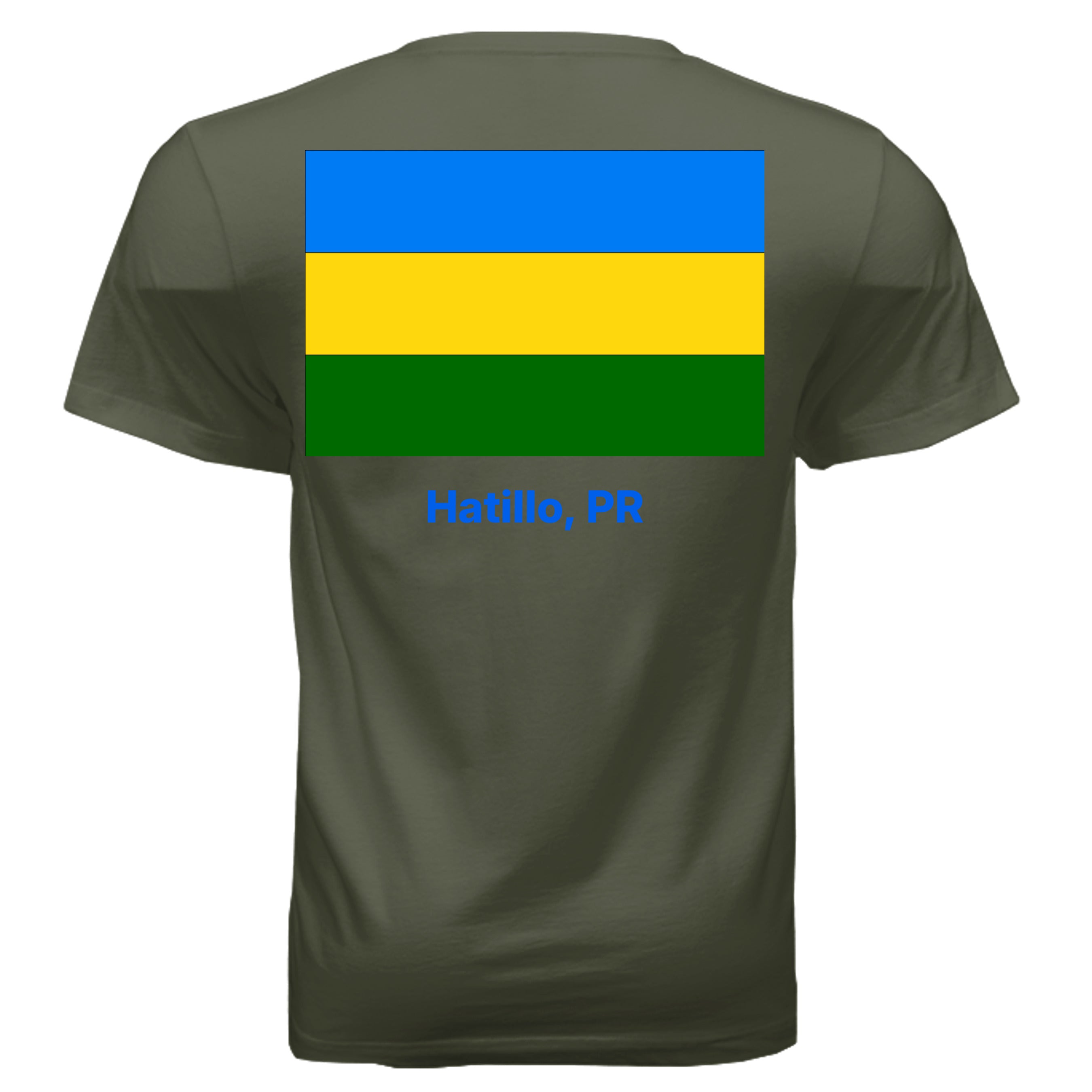 MILITARY GREEN - 3005 - BACK