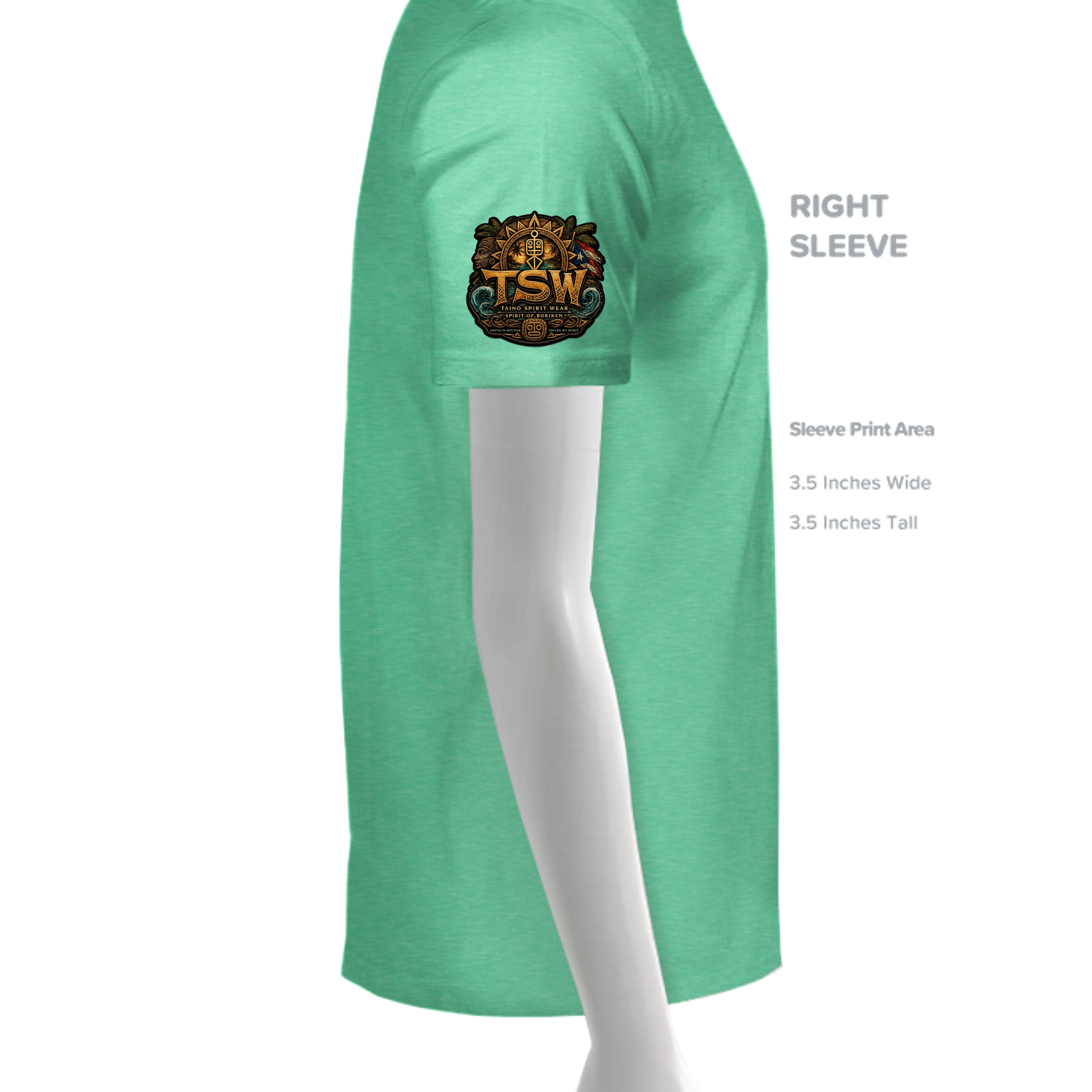 HEATHER IRISH GREEN - G64V - SLEEVE_RIGHT