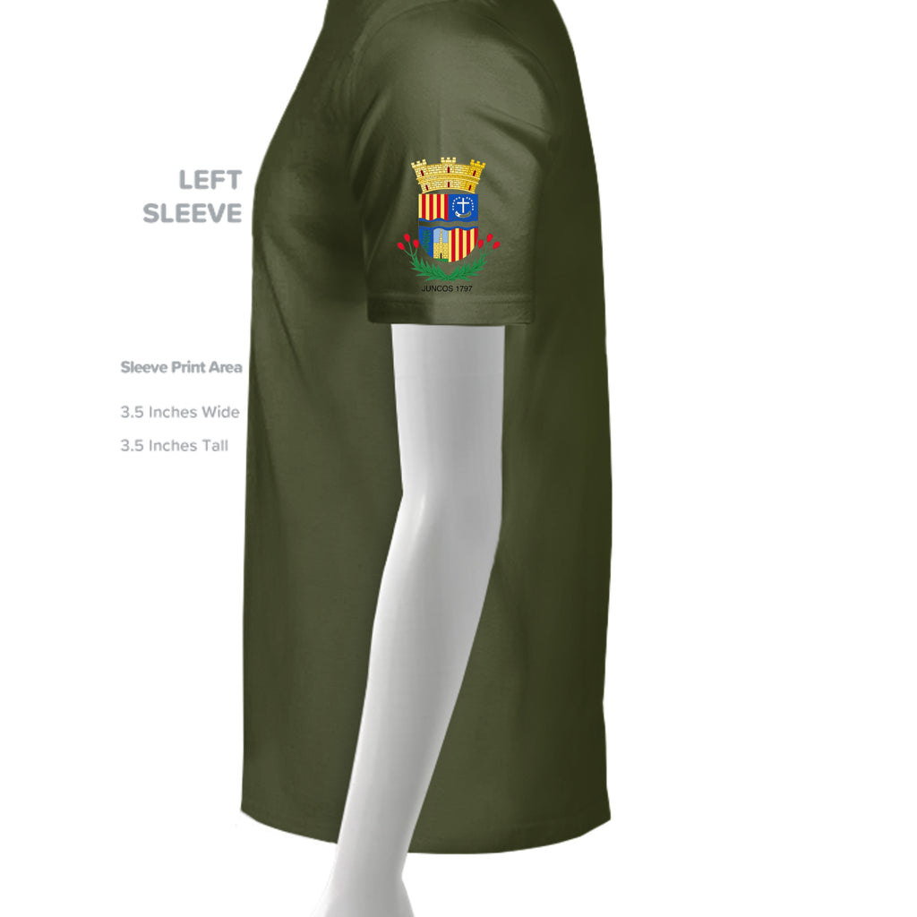 MILITARY GREEN - G500 - SLEEVE_LEFT