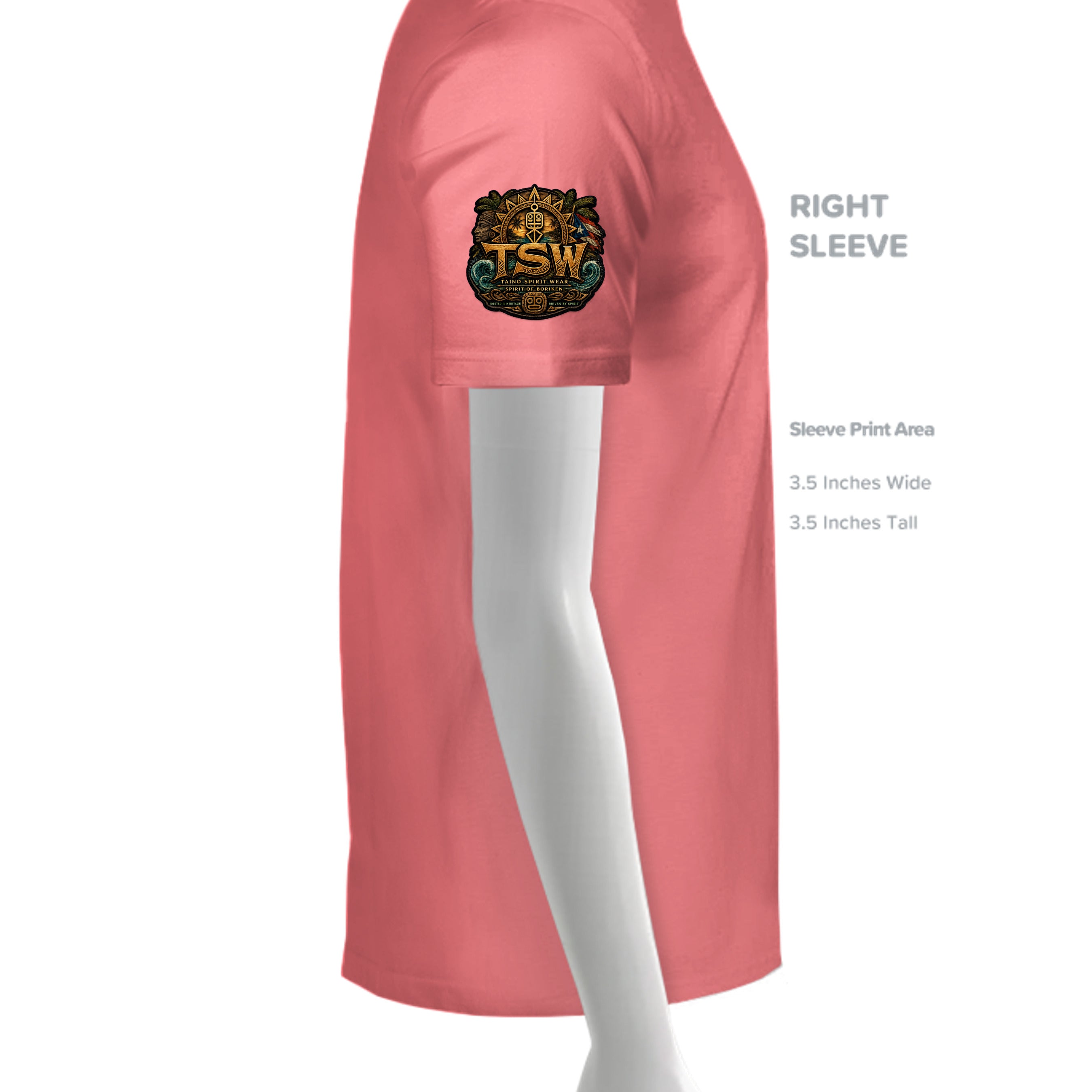 CORAL SILK - G500 - SLEEVE_RIGHT