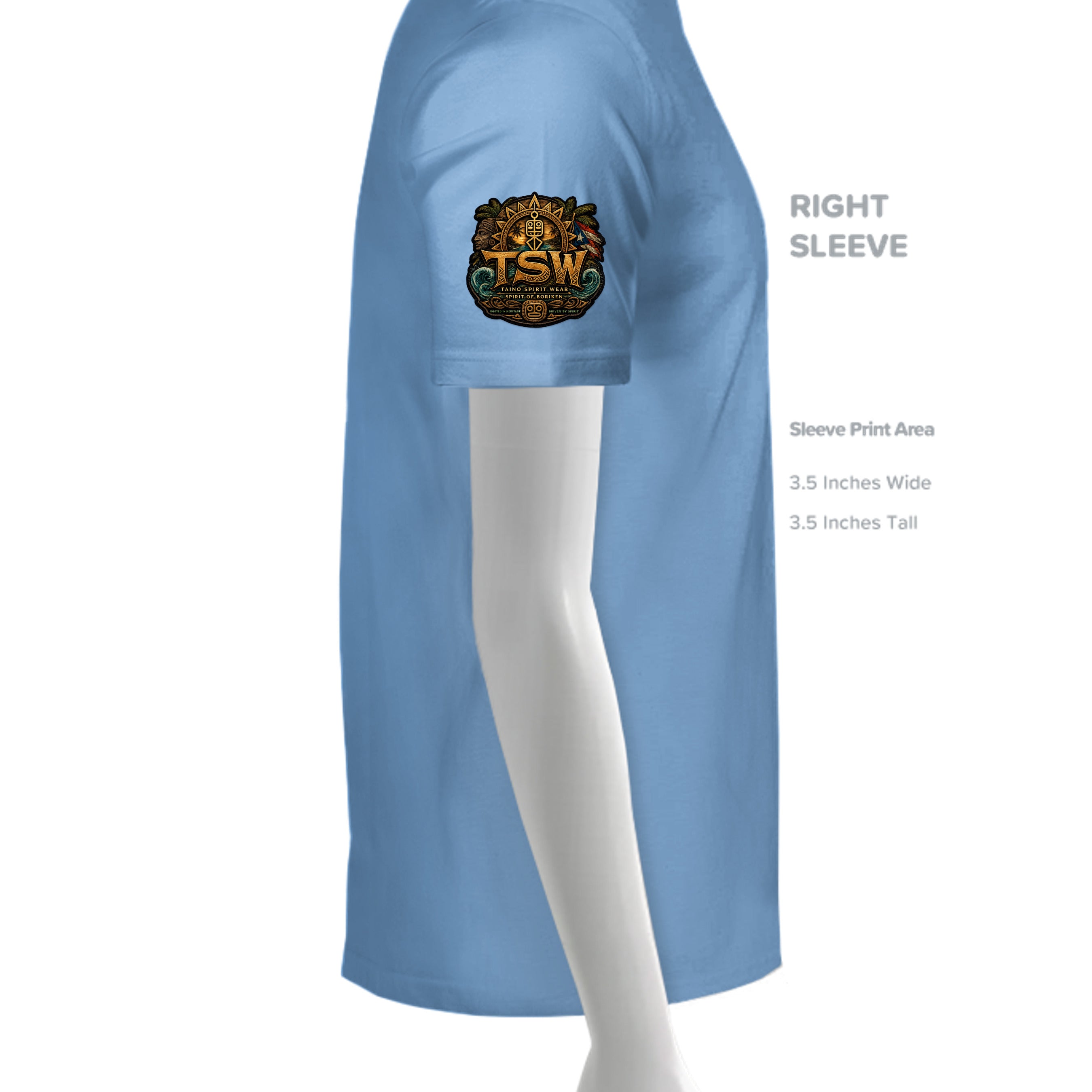 CAROLINA BLUE - G500 - SLEEVE_RIGHT