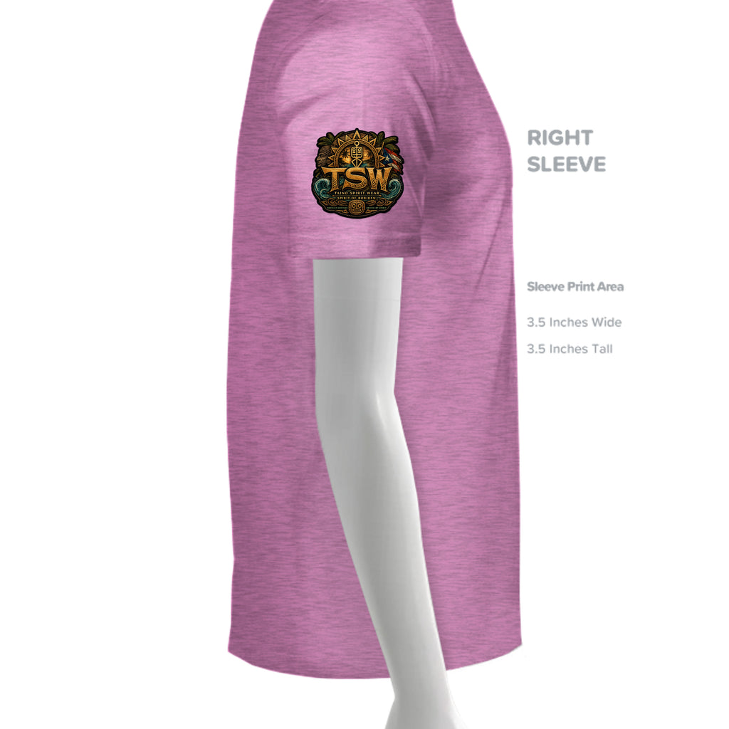 HEATHER RADIANT ORCHID - G500 - SLEEVE_RIGHT