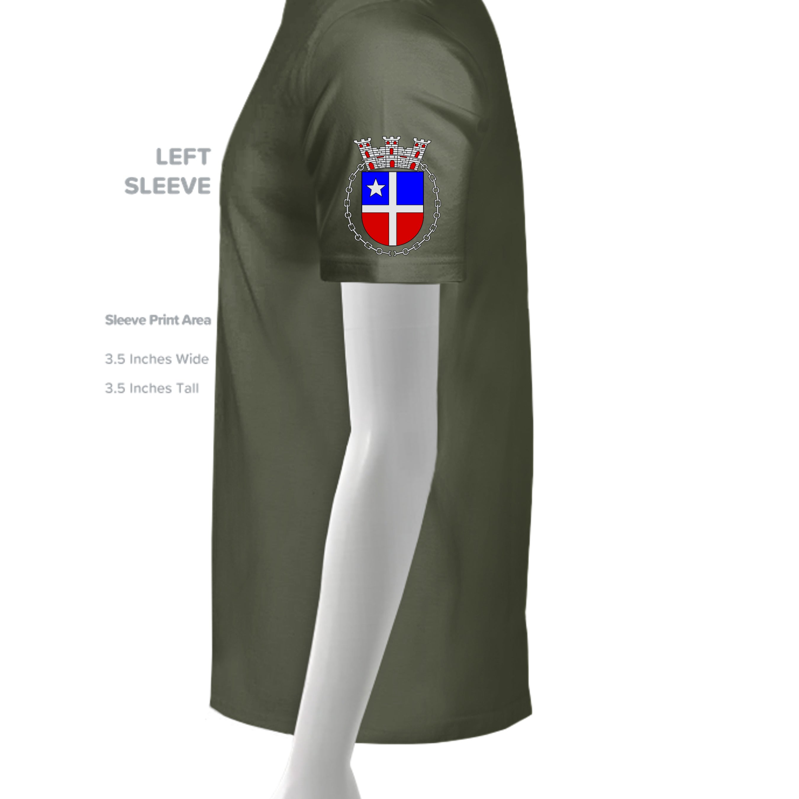 MILITARY GREEN - 3005 - SLEEVE_LEFT