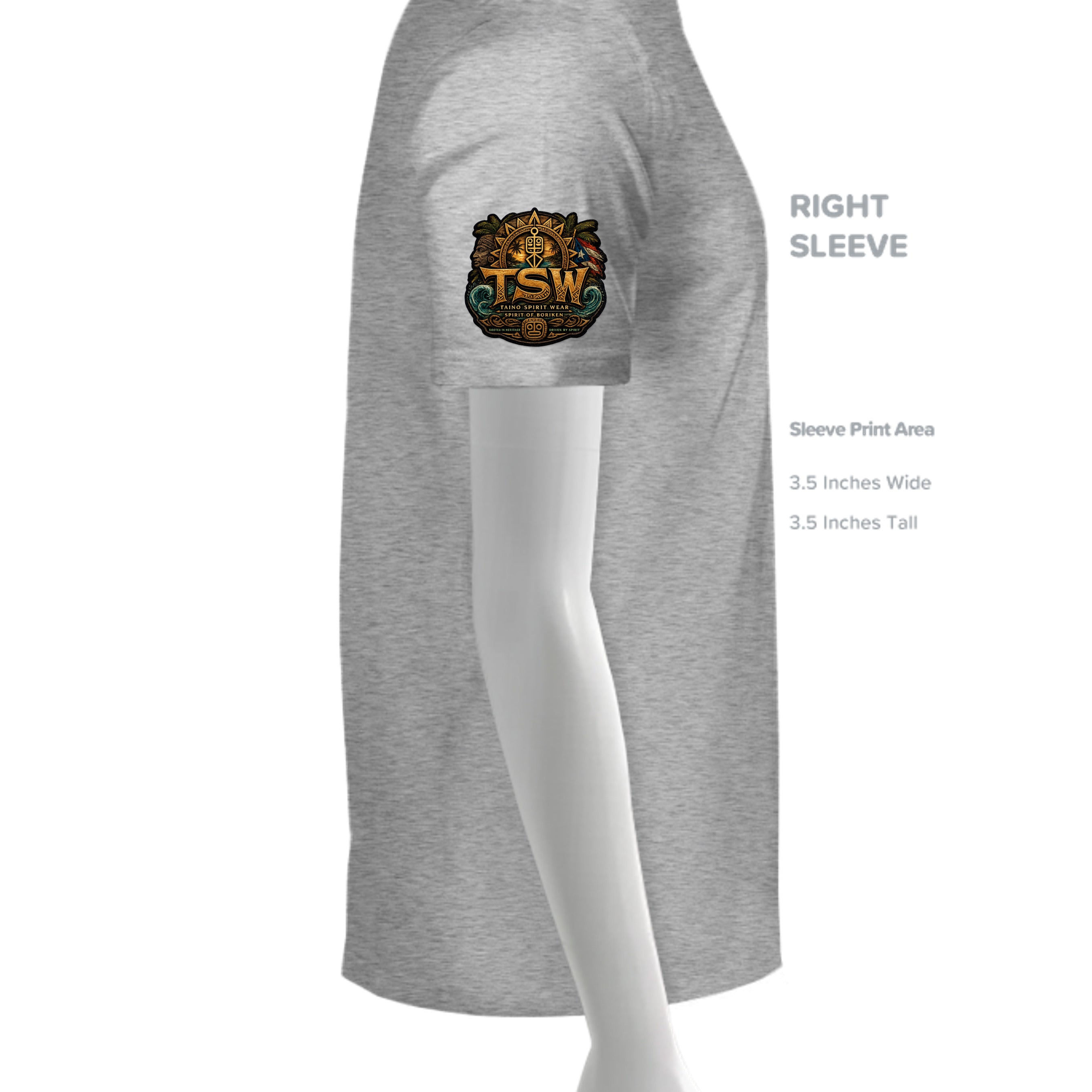 SPORT GREY - G64V - SLEEVE_RIGHT
