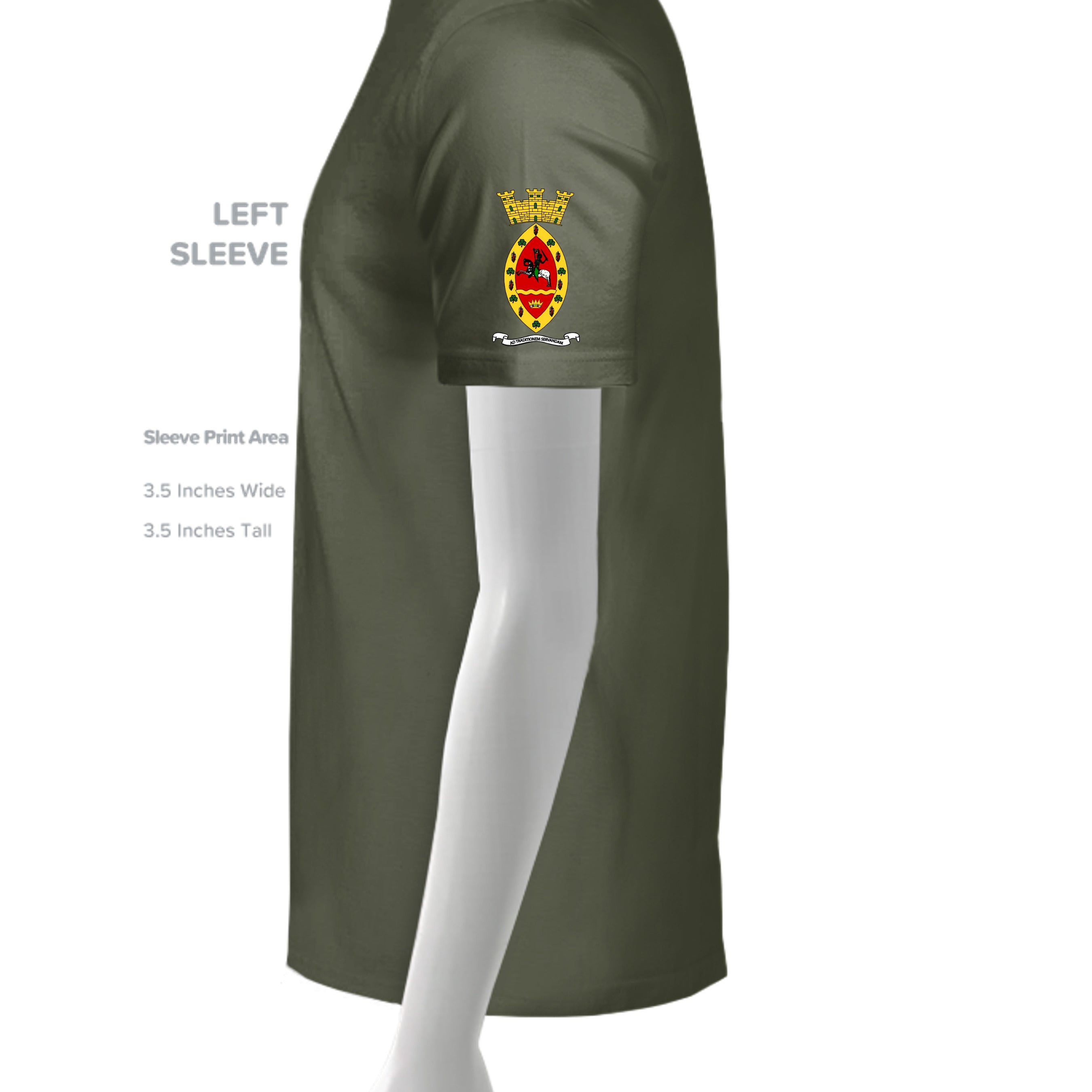 MILITARY GREEN - 3005 - SLEEVE_LEFT