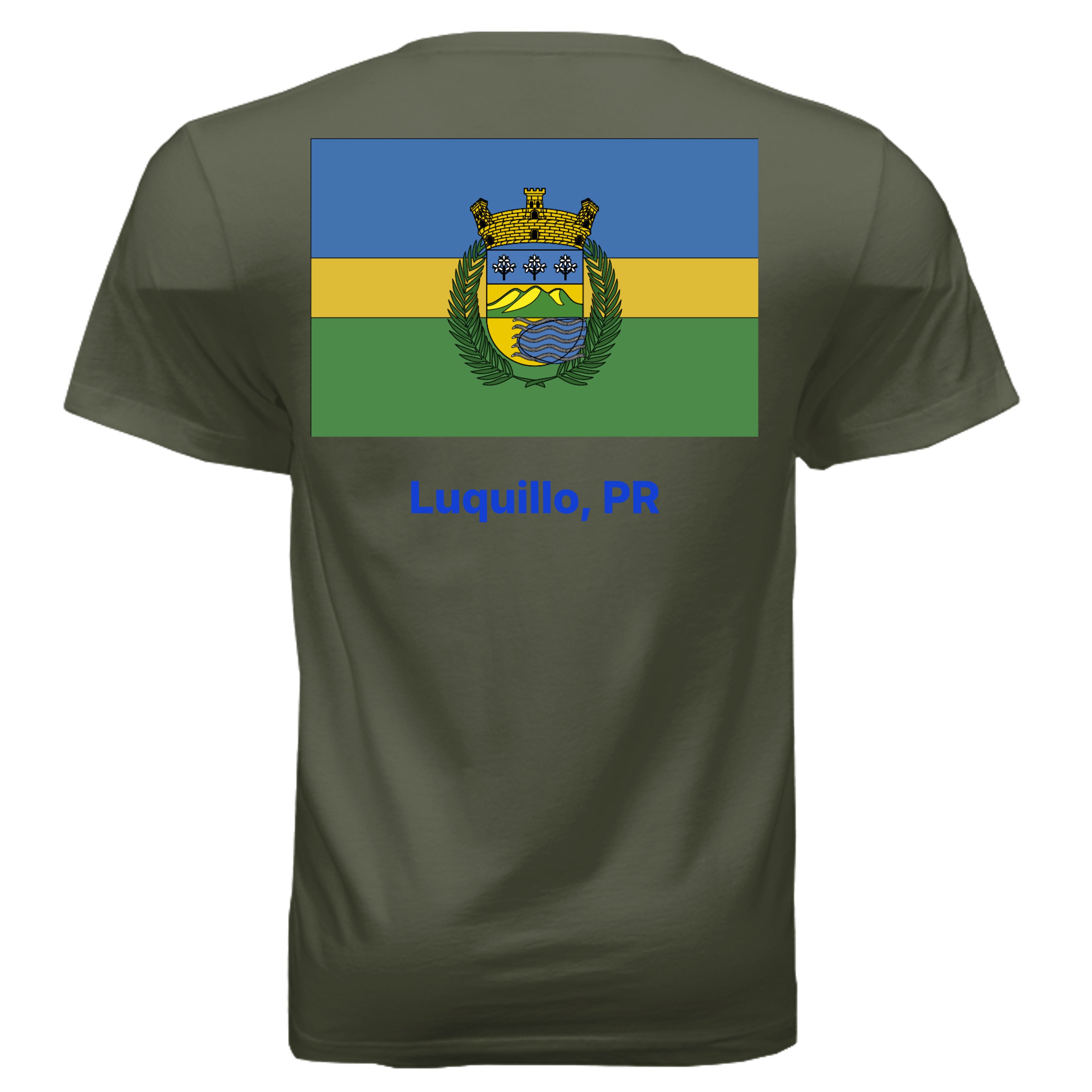 MILITARY GREEN - 3005 - BACK