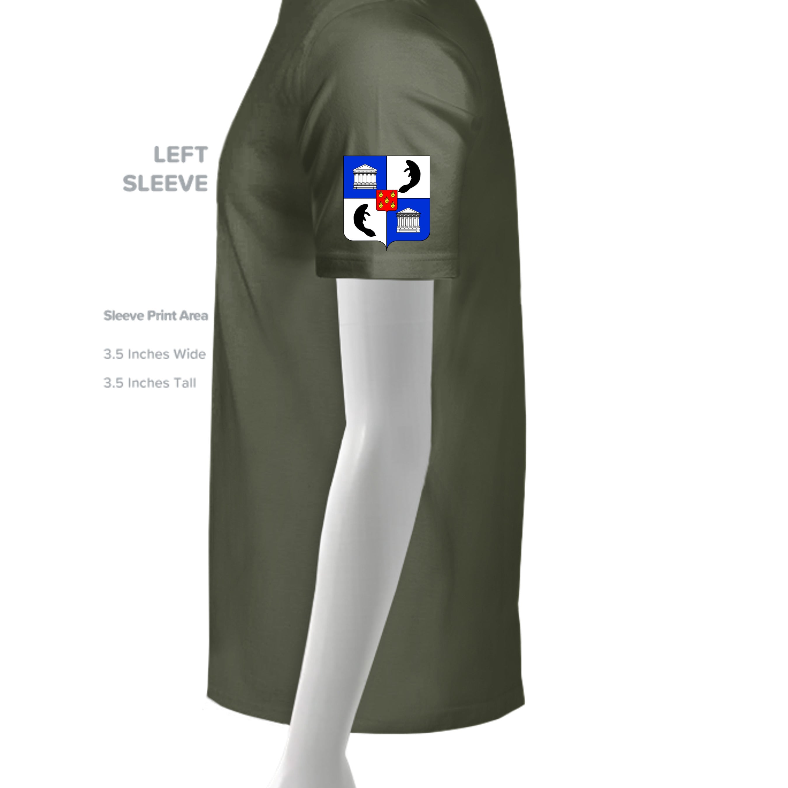MILITARY GREEN - 3005 - SLEEVE_LEFT