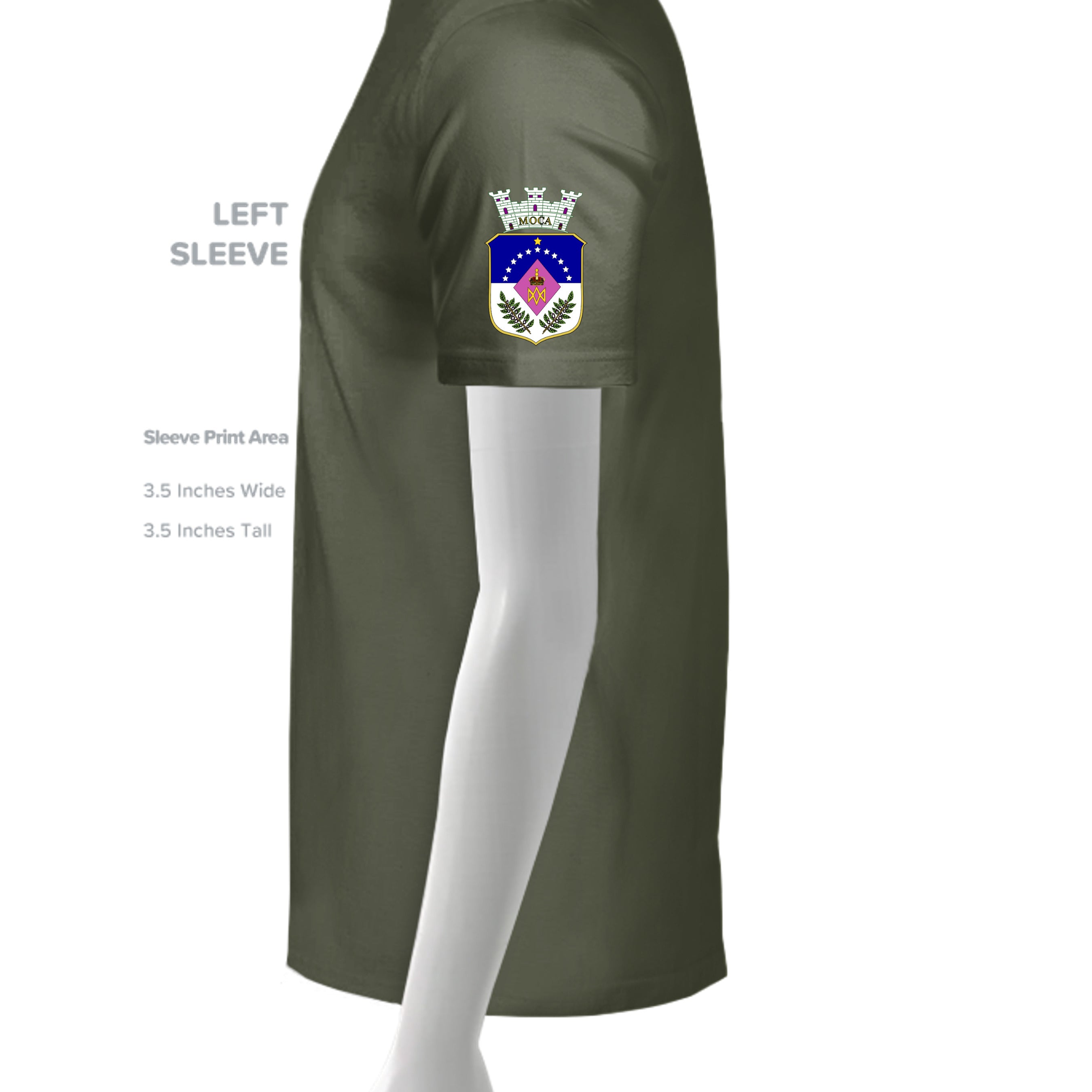 MILITARY GREEN - 3005 - SLEEVE_LEFT