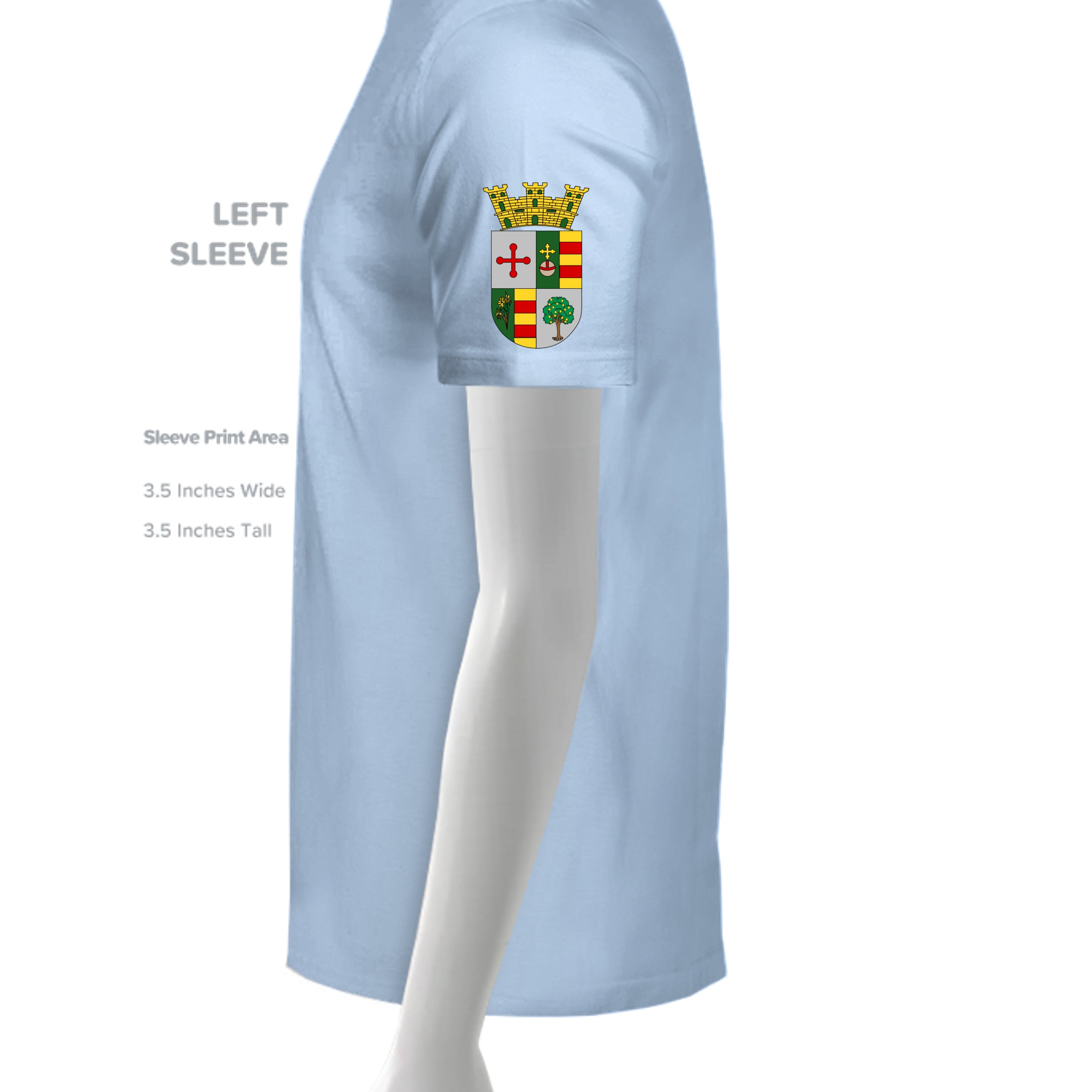 LIGHT BLUE - G500 - SLEEVE_LEFT