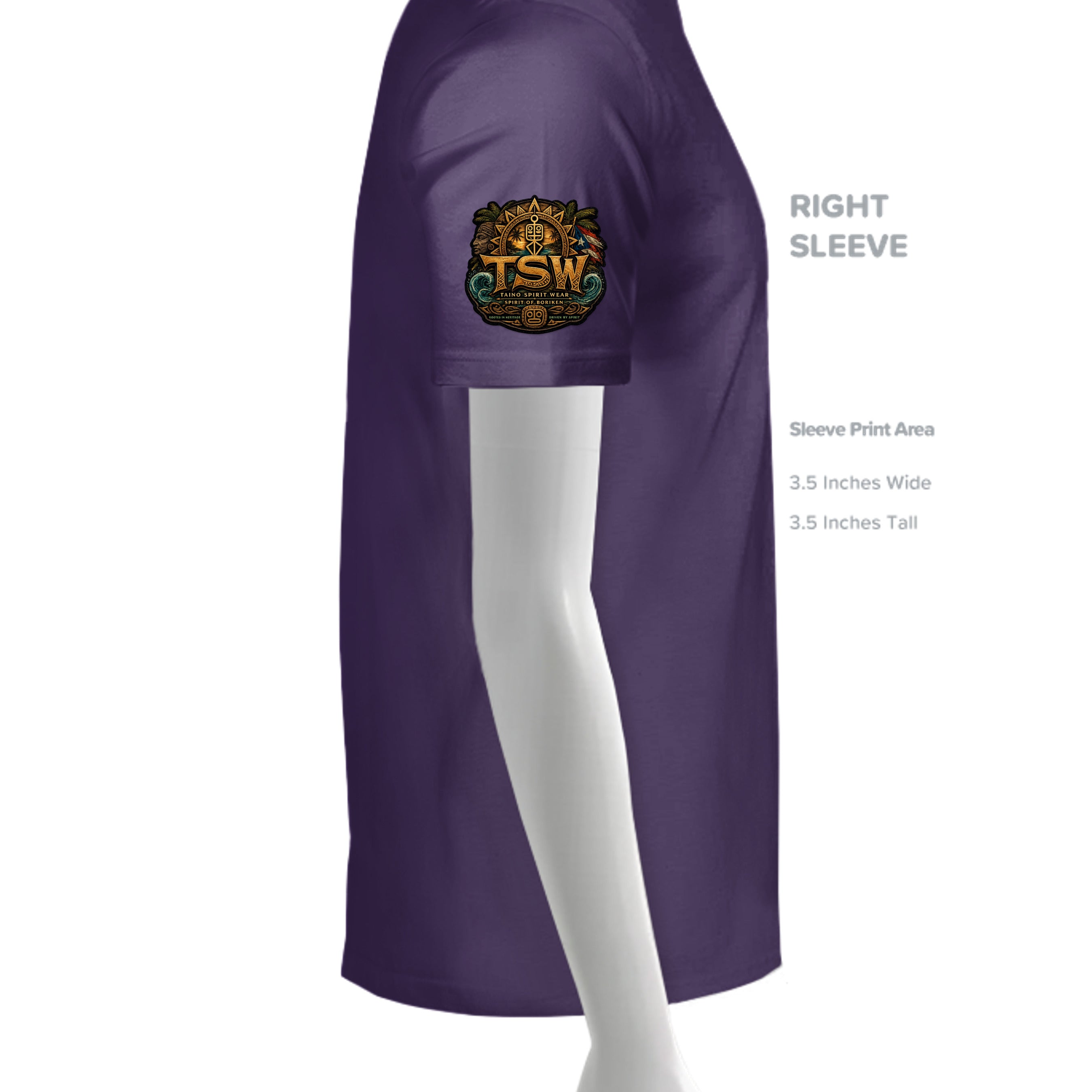 Fan Dark Purple - G500 - SLEEVE_RIGHT