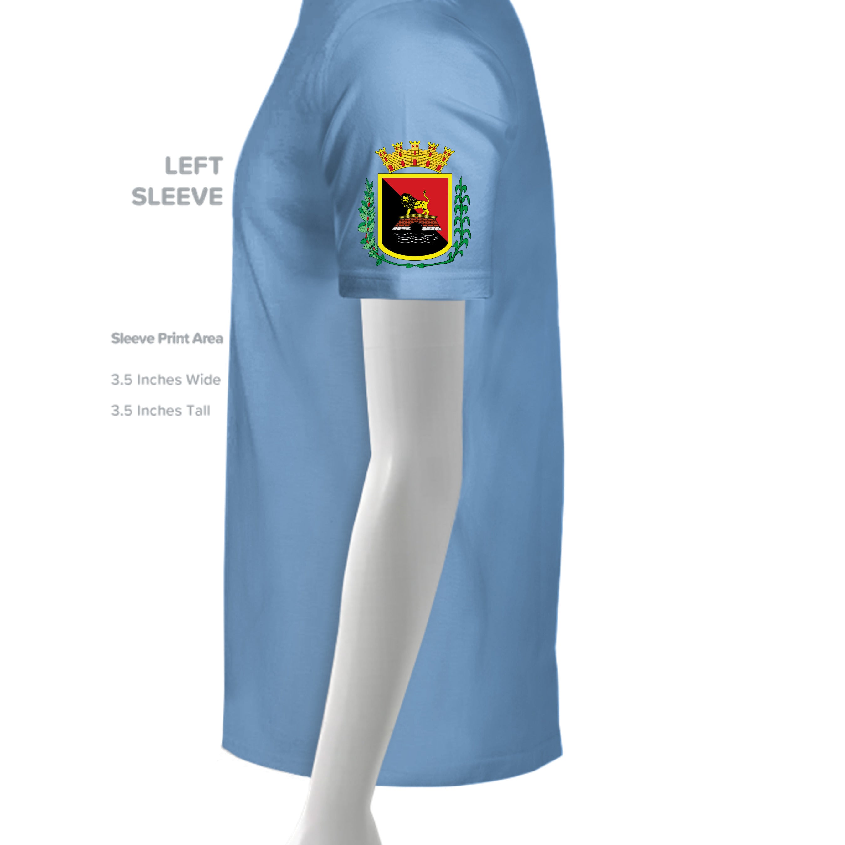CAROLINA BLUE - G500 - SLEEVE_LEFT
