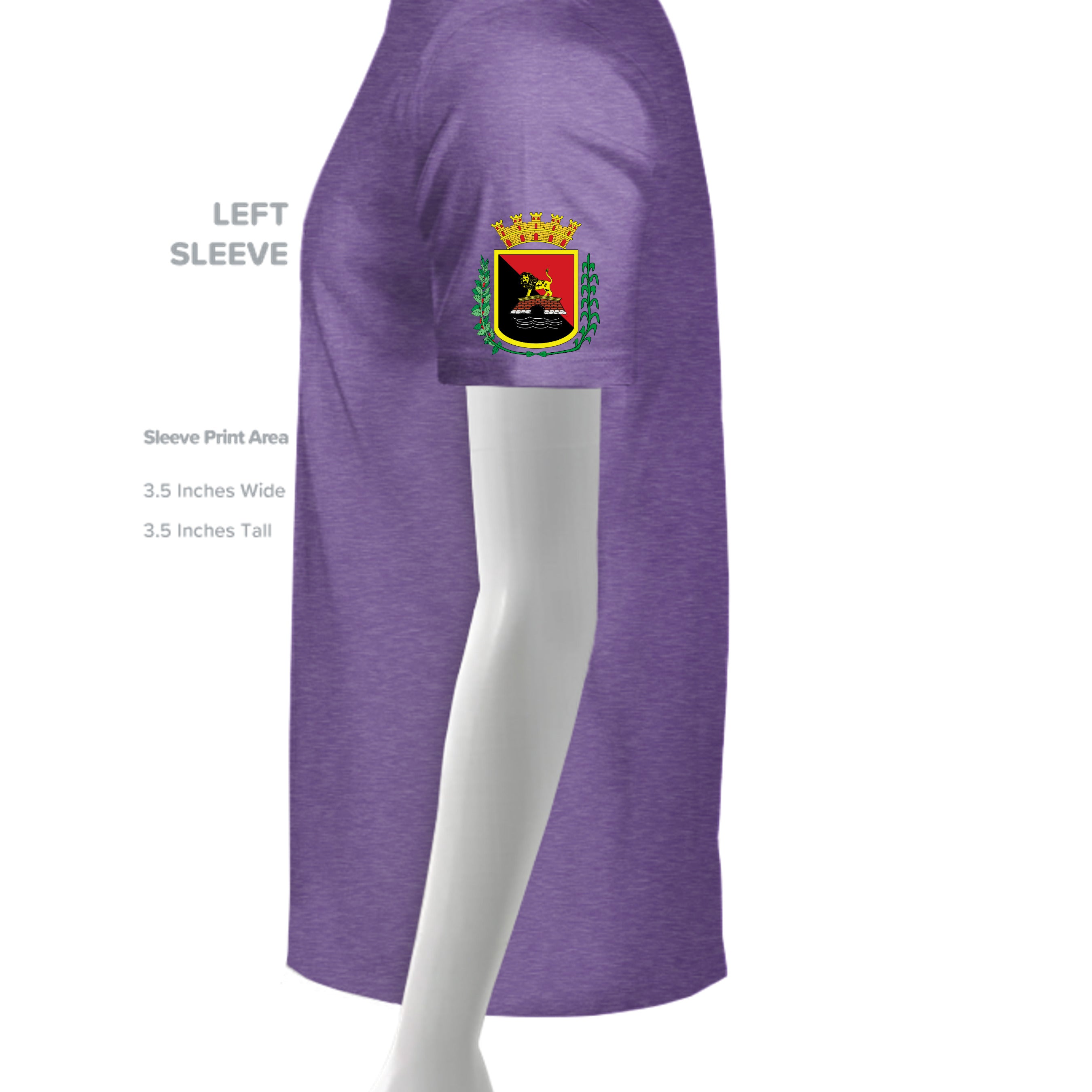HEATHER PURPLE - G64V - SLEEVE_LEFT