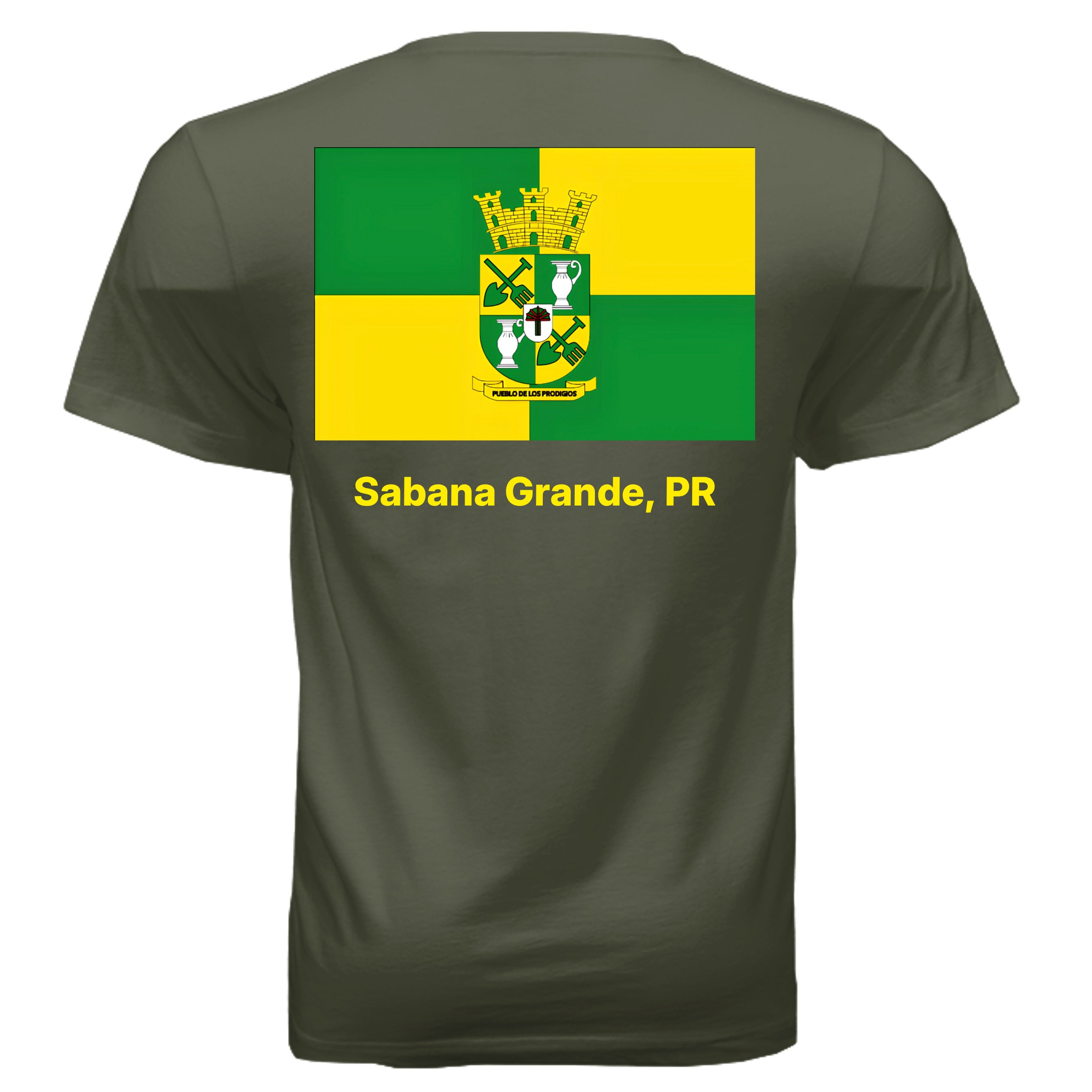MILITARY GREEN - 3005 - BACK