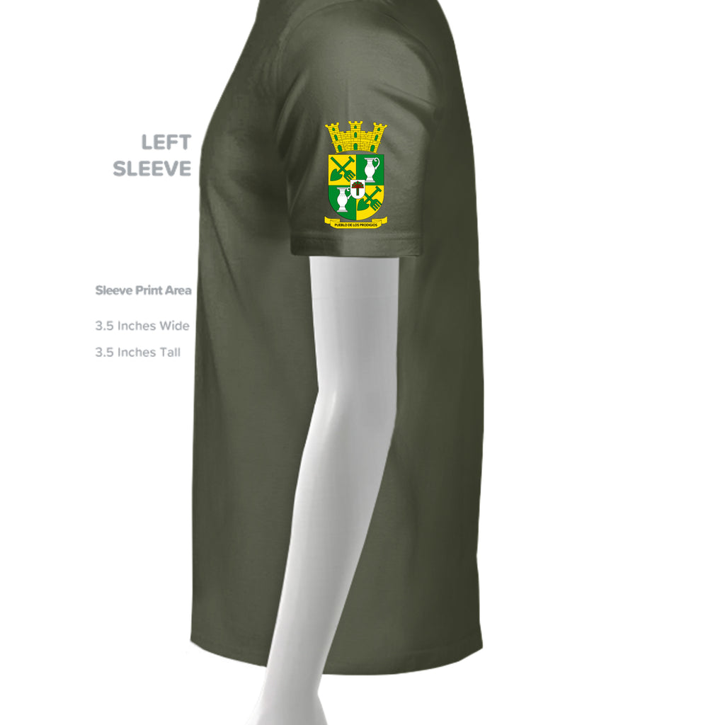 MILITARY GREEN - 3005 - SLEEVE_LEFT