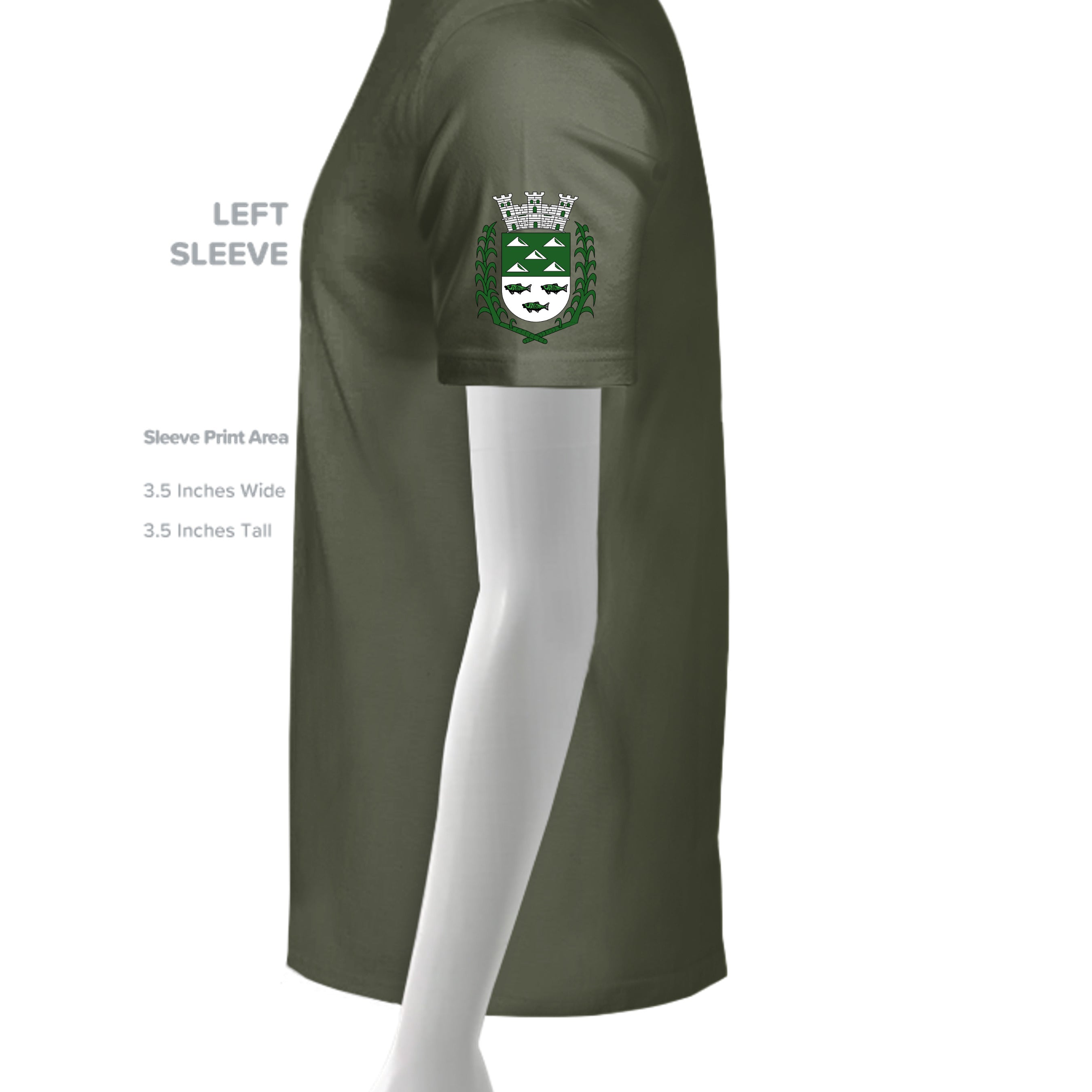 MILITARY GREEN - 3005 - SLEEVE_LEFT