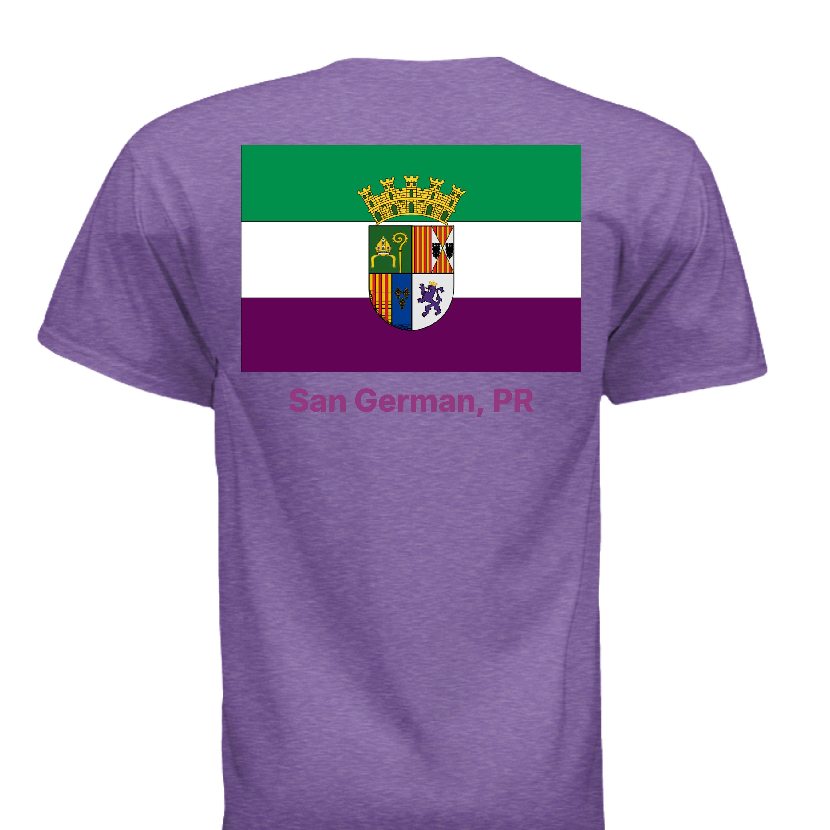 HEATHER PURPLE - G64V - BACK