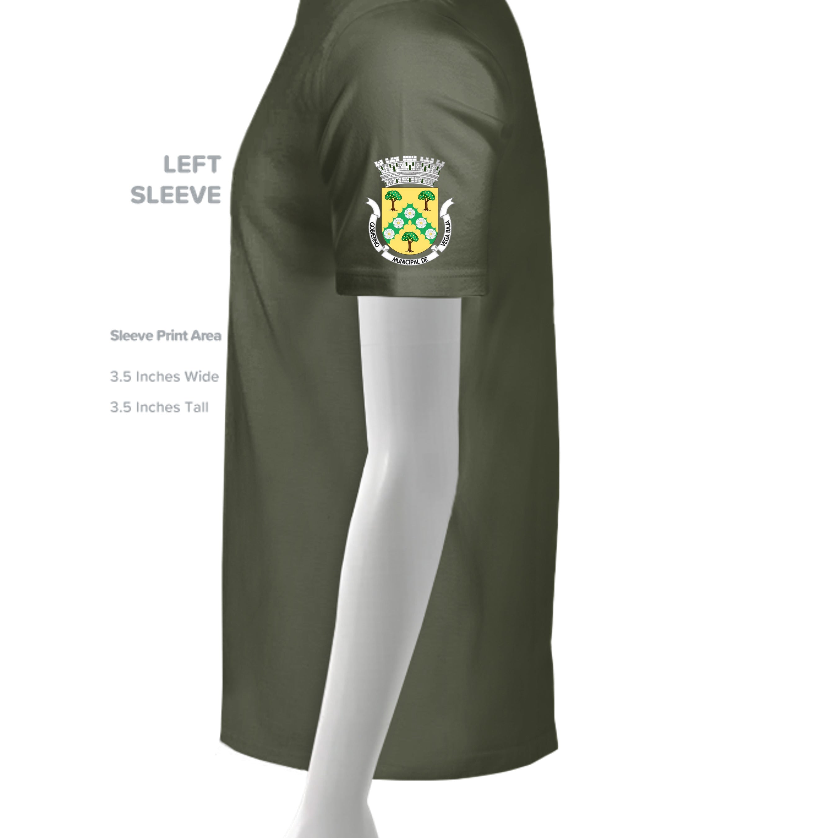 MILITARY GREEN - 3005 - SLEEVE_LEFT