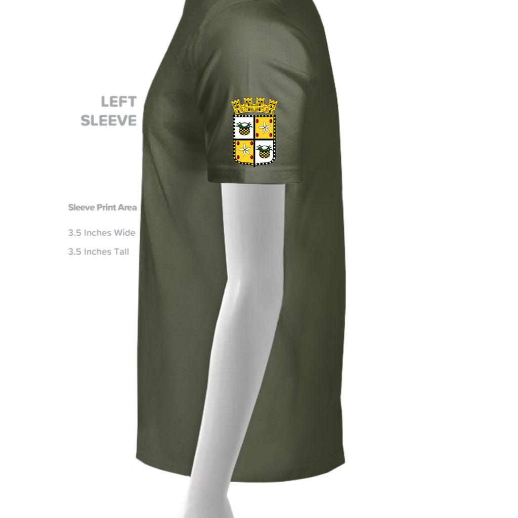 MILITARY GREEN - 3005 - SLEEVE_LEFT