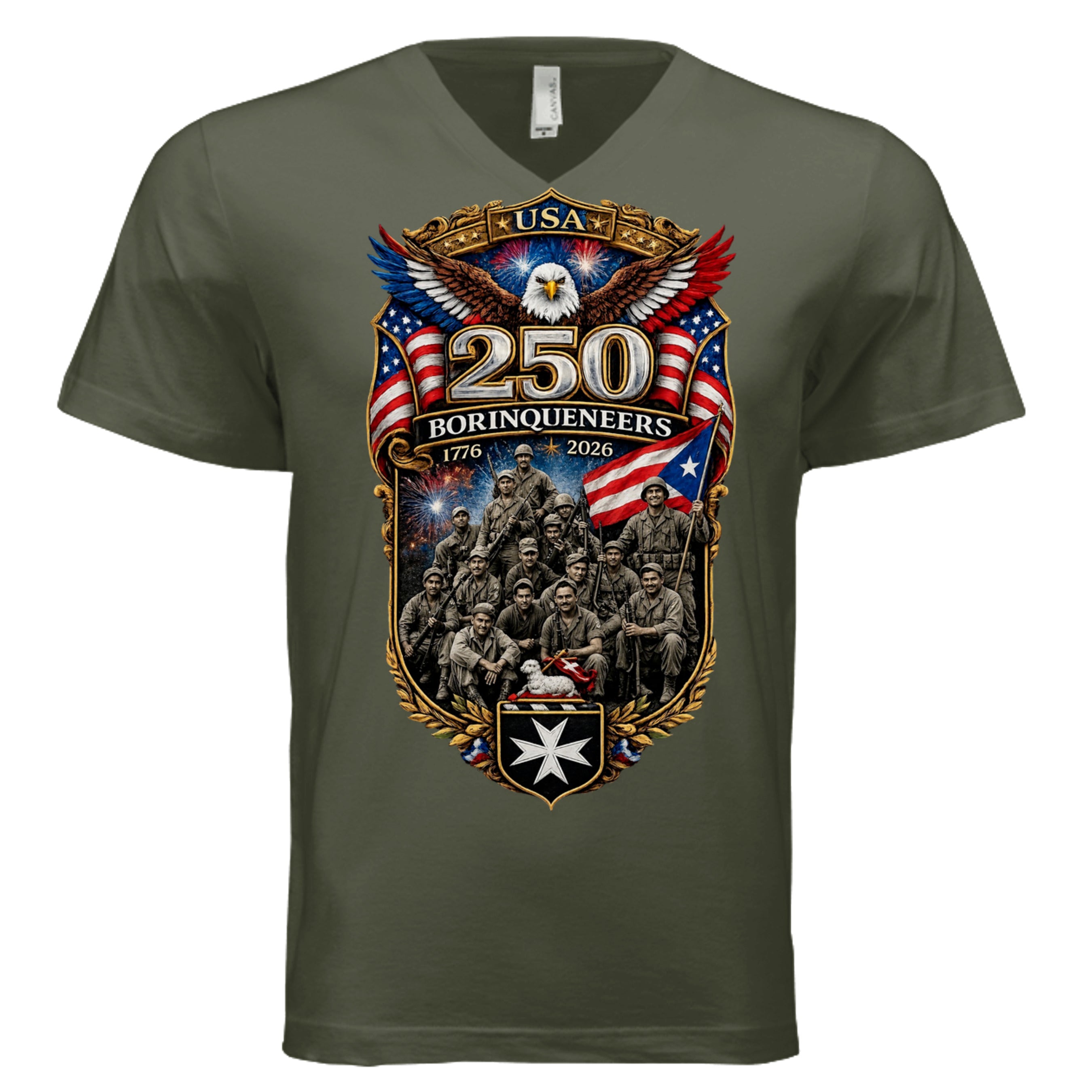 MILITARY GREEN - 3005 - FRONT