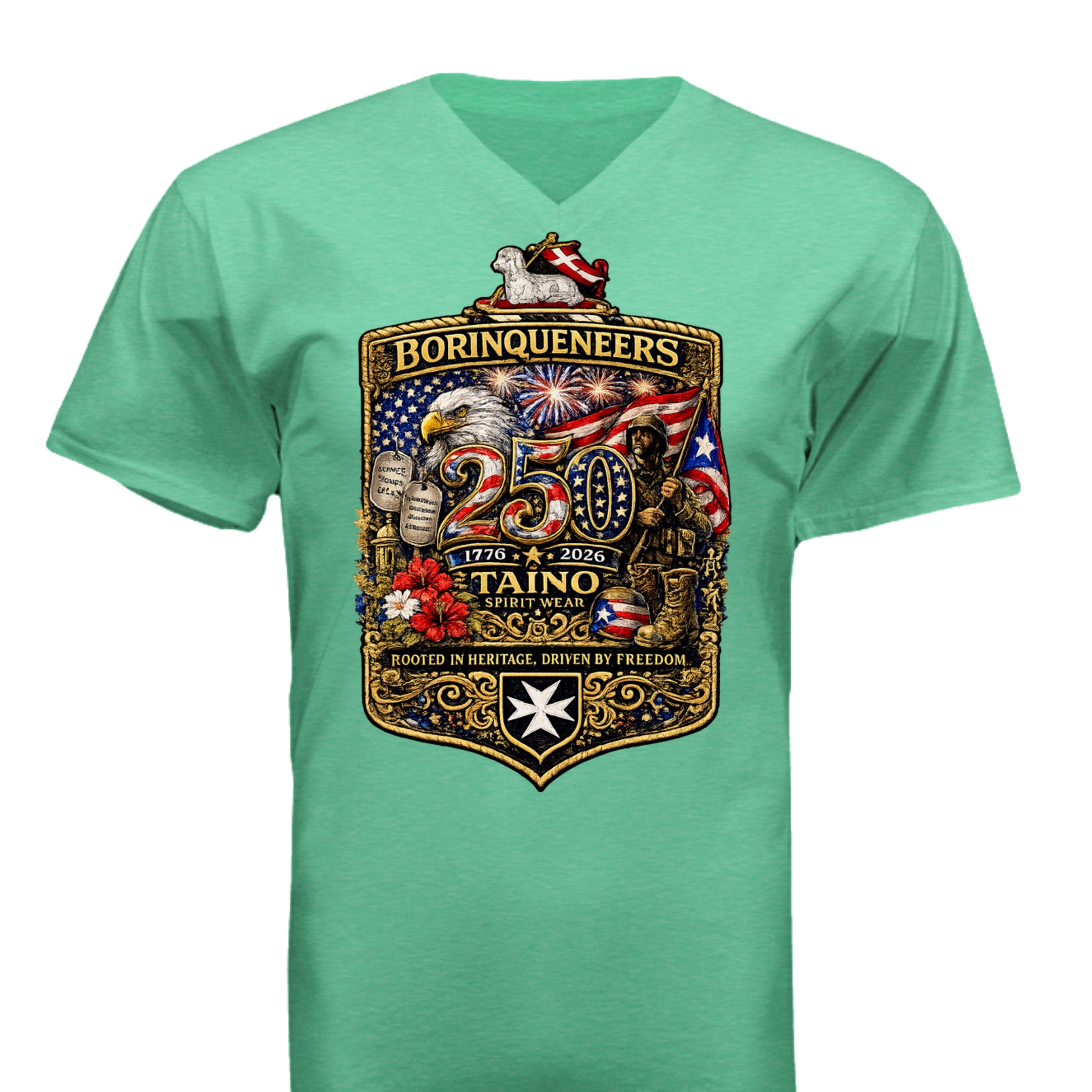 HEATHER IRISH GREEN - G64V - FRONT