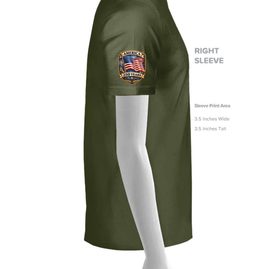 MILITARY GREEN - G500 - SLEEVE_RIGHT