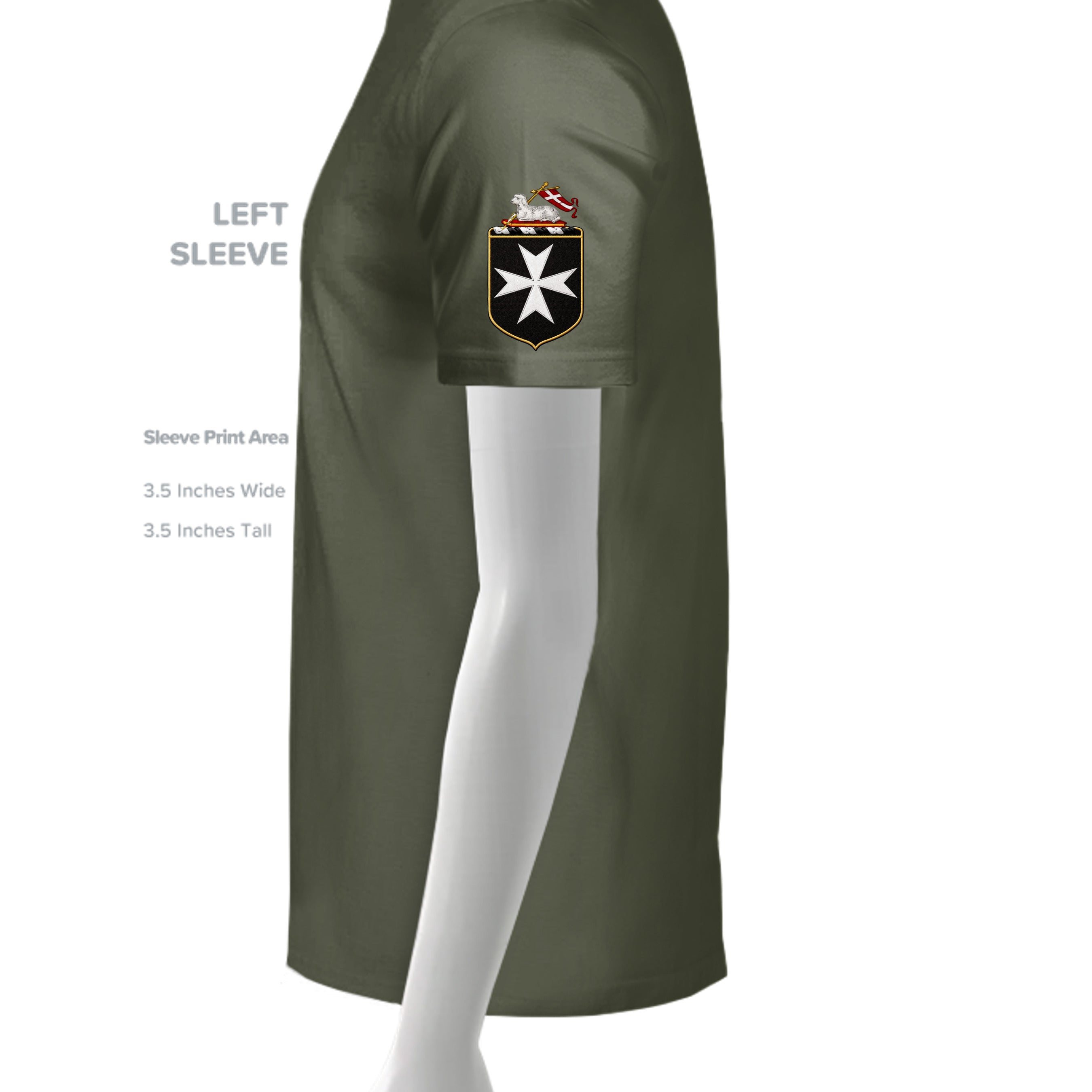 MILITARY GREEN - 3005 - SLEEVE_LEFT
