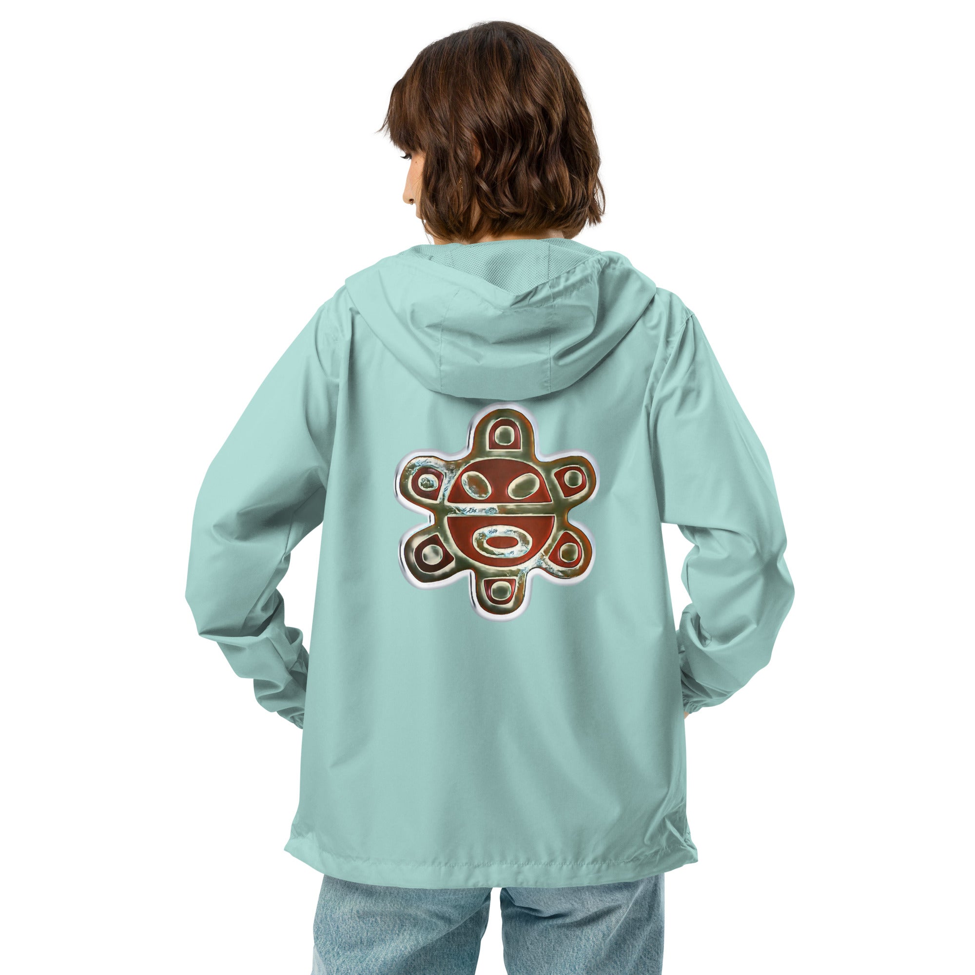 Taino Coqui/Taino Sun Unisex lightweight zip up windbreaker