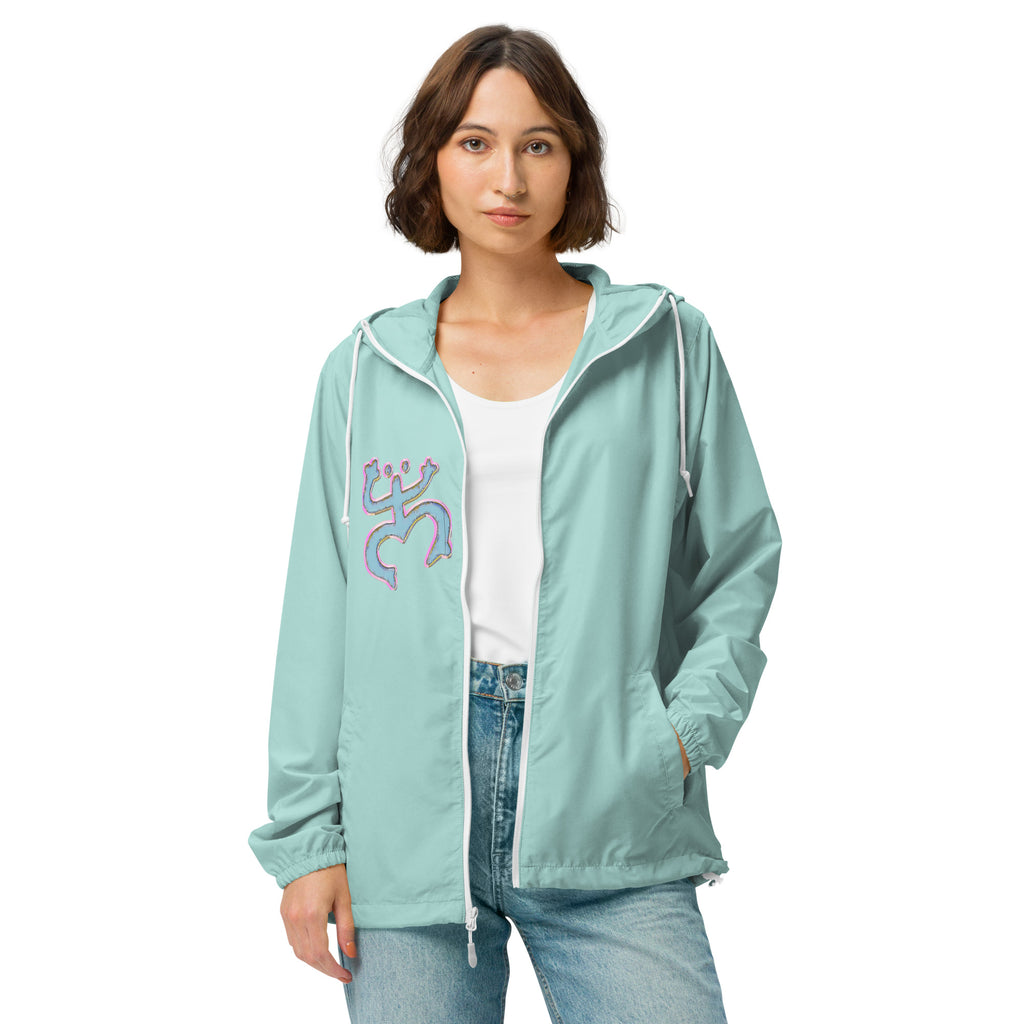Taino Coqui/Taino Sun Unisex lightweight zip up windbreaker