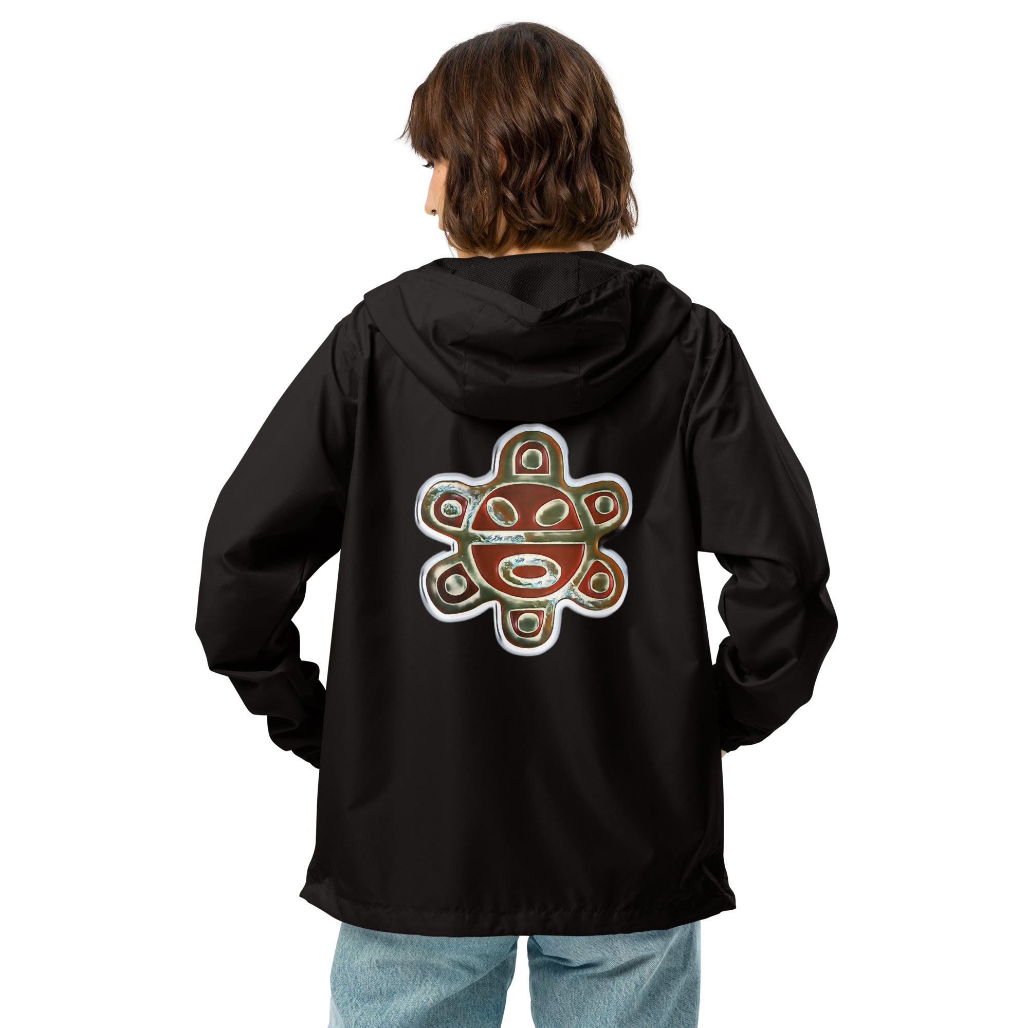 Taino Coqui/Taino Sun Unisex lightweight zip up windbreaker