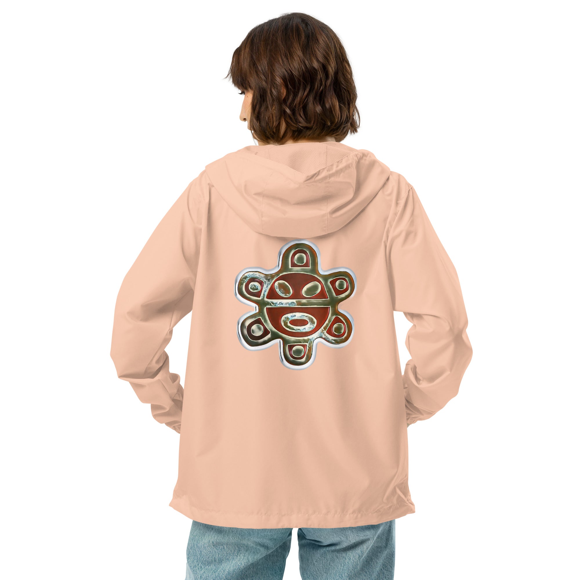 Taino Coqui/Taino Sun Unisex lightweight zip up windbreaker