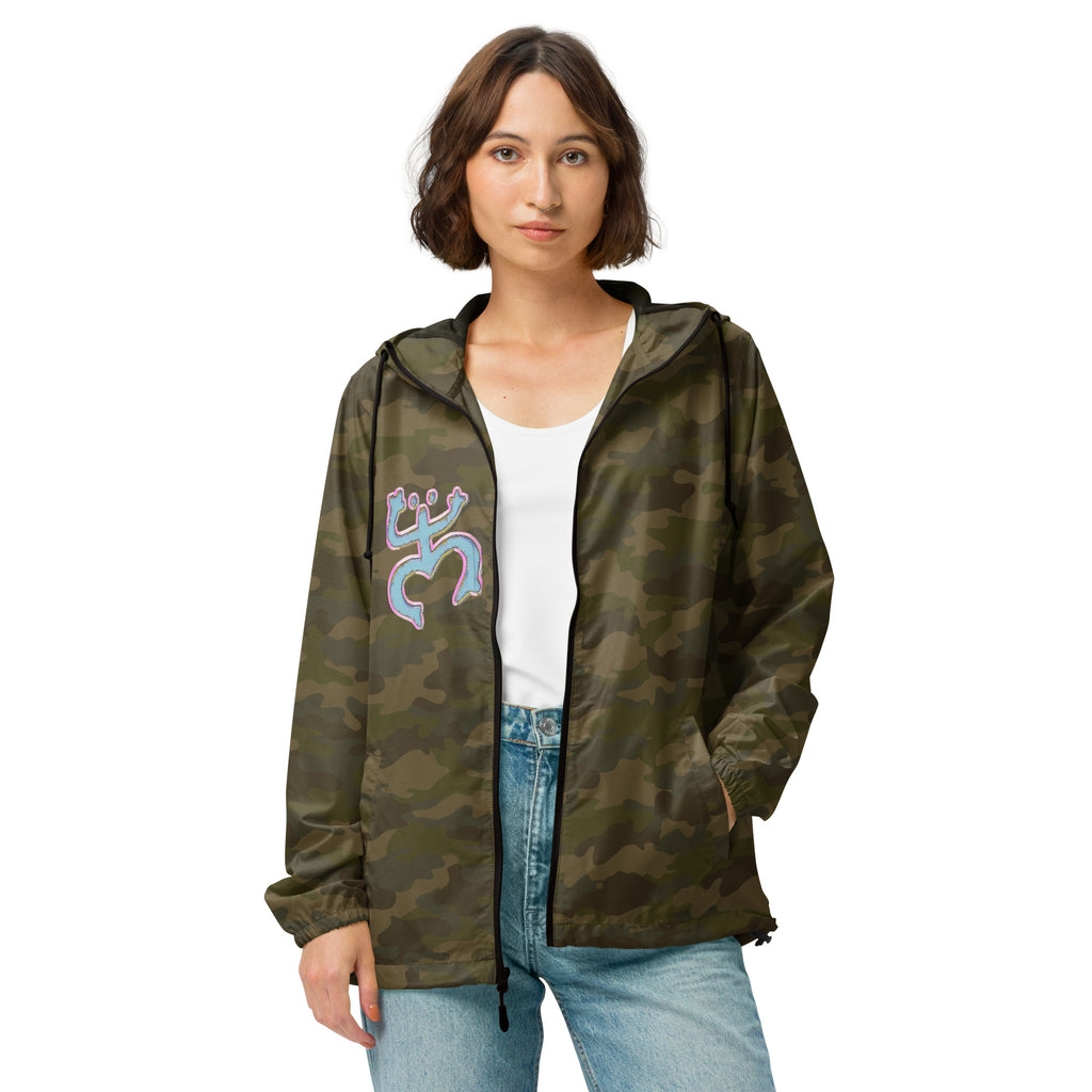 Taino Coqui/Taino Sun Unisex lightweight zip up windbreaker