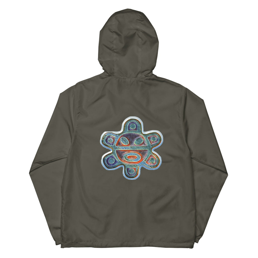 Taino Coqui/Taino Sun Unisex lightweight zip up windbreaker