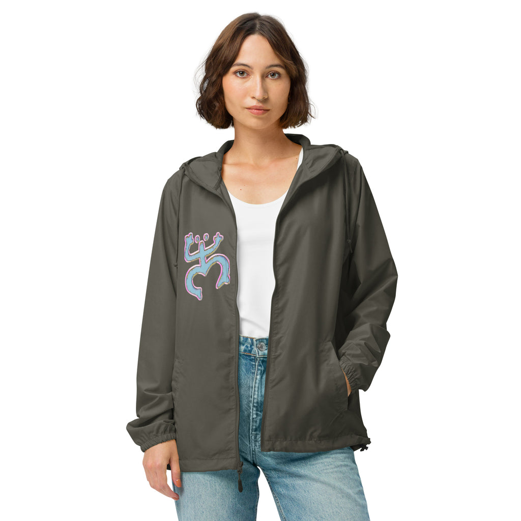 Taino Coqui/Taino Sun Unisex lightweight zip up windbreaker
