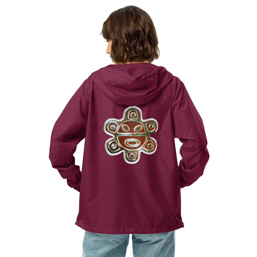 Taino Coqui/Taino Sun Unisex lightweight zip up windbreaker