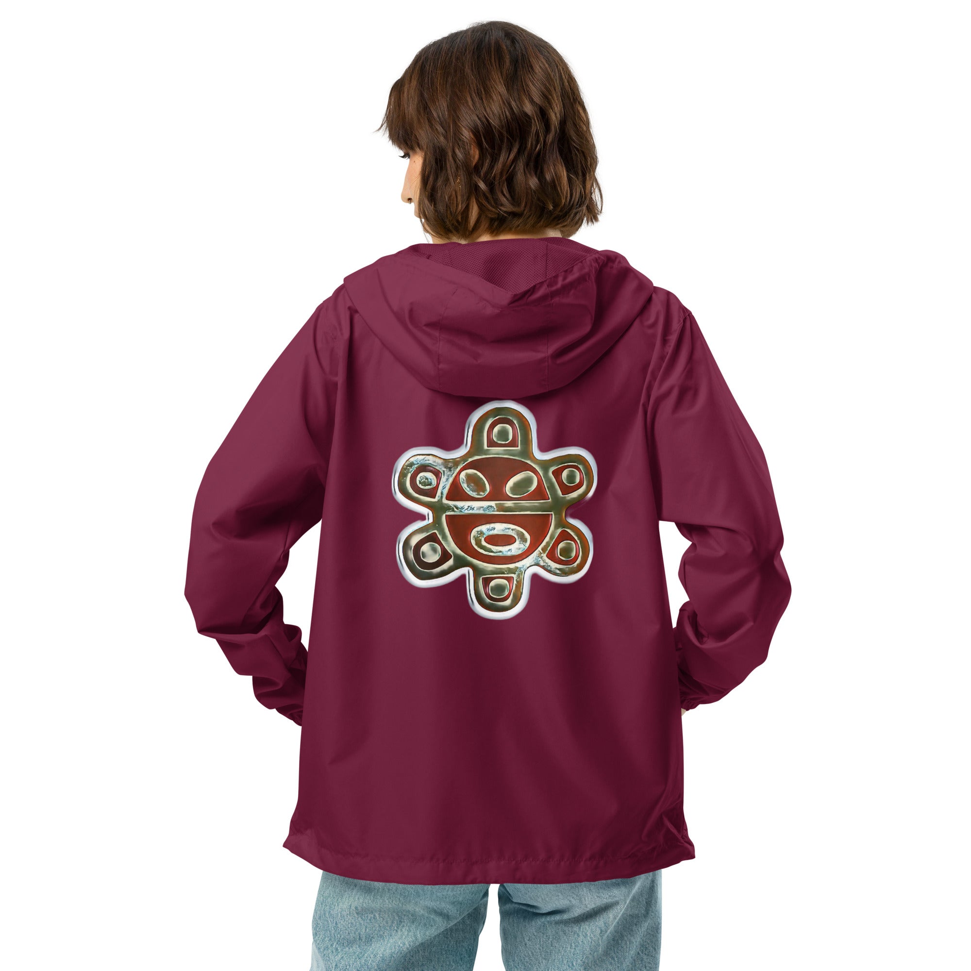 Taino Coqui/Taino Sun Unisex lightweight zip up windbreaker