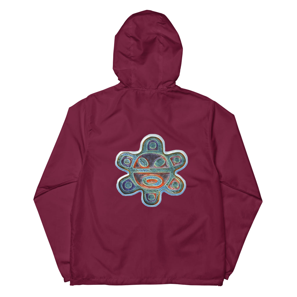 Taino Coqui/Taino Sun Unisex lightweight zip up windbreaker