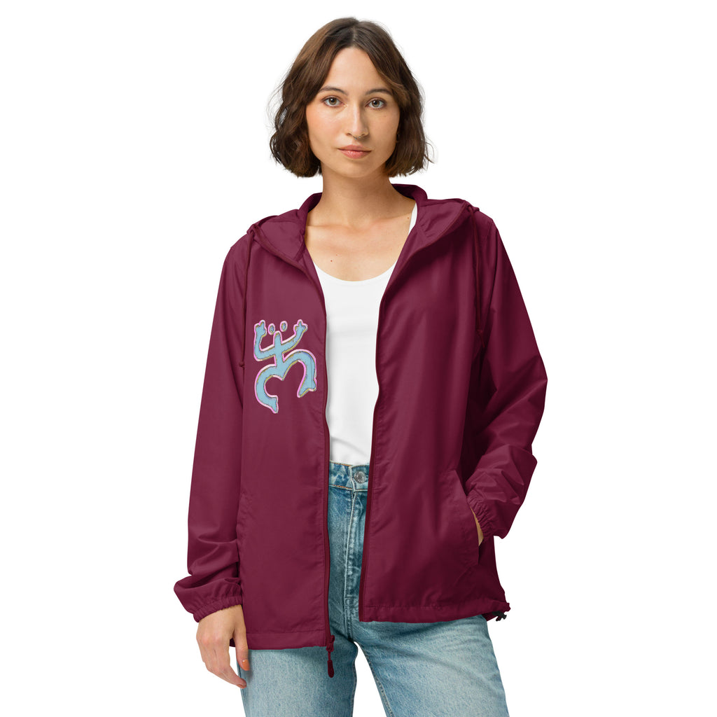 Taino Coqui/Taino Sun Unisex lightweight zip up windbreaker