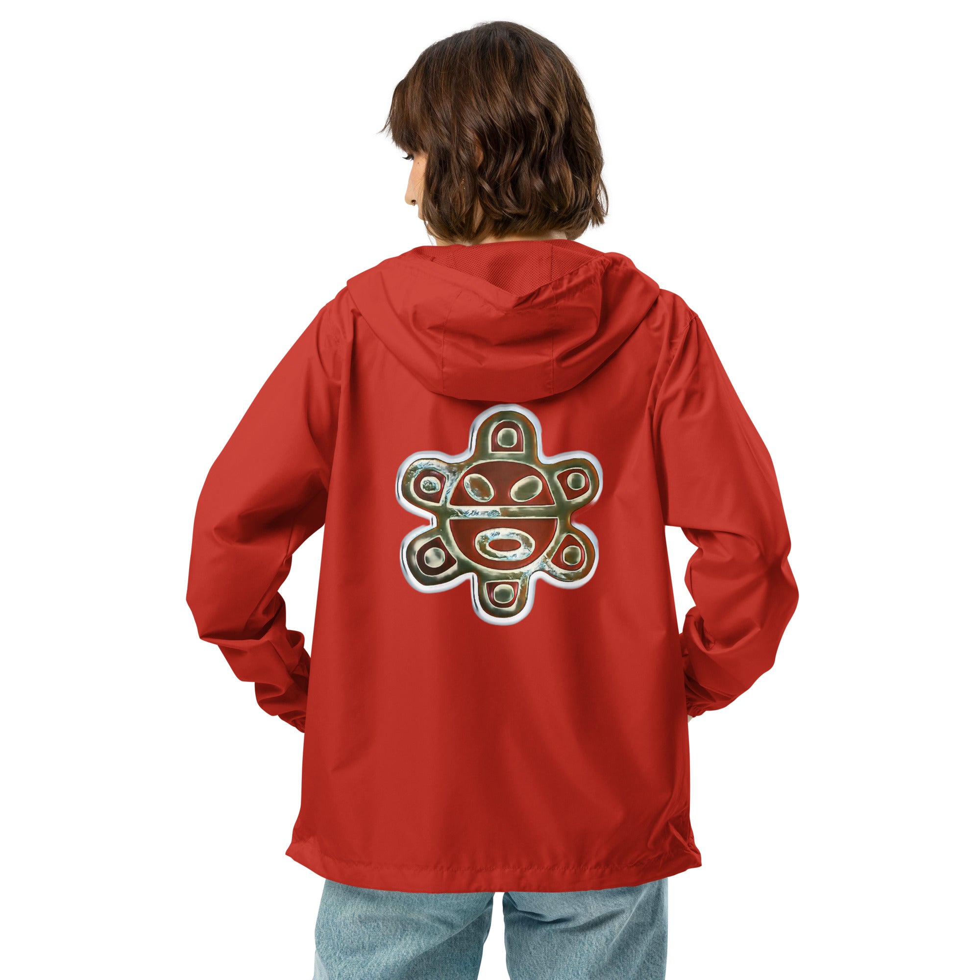 Taino Coqui/Taino Sun Unisex lightweight zip up windbreaker