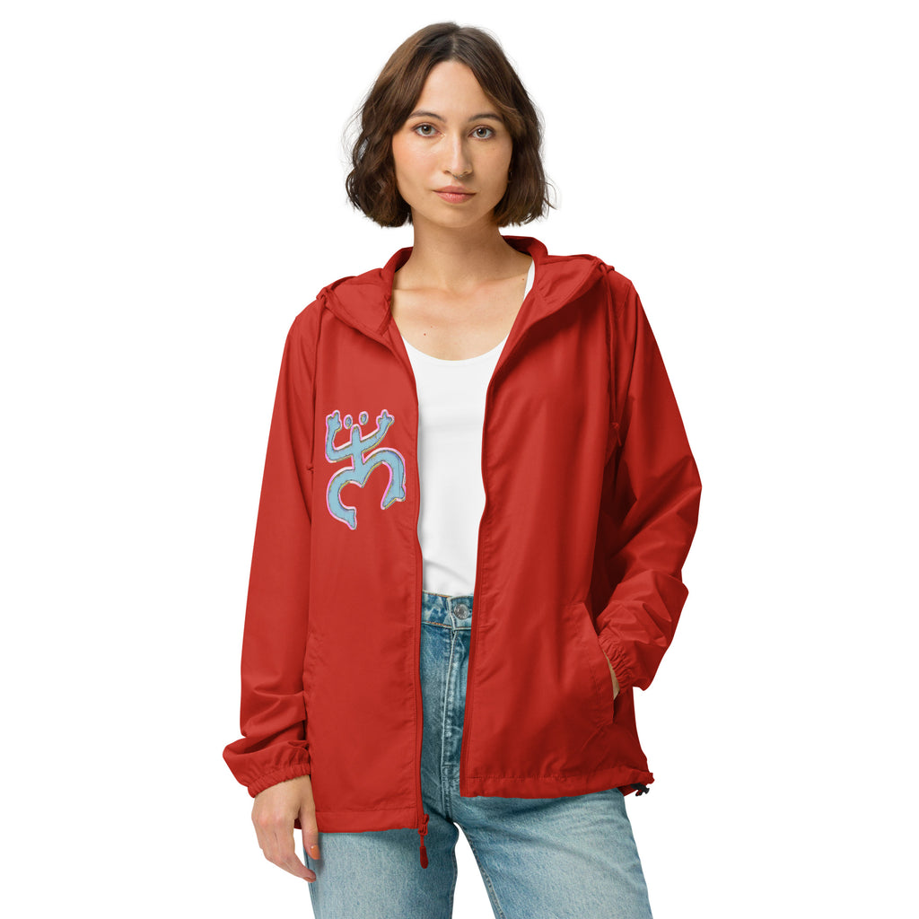 Taino Coqui/Taino Sun Unisex lightweight zip up windbreaker