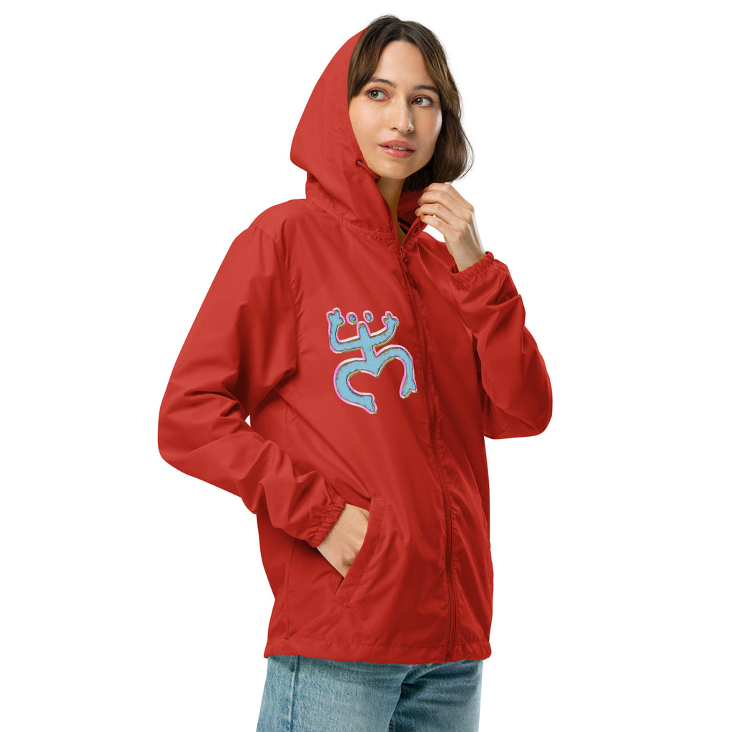 Taino Coqui/Taino Sun Unisex lightweight zip up windbreaker