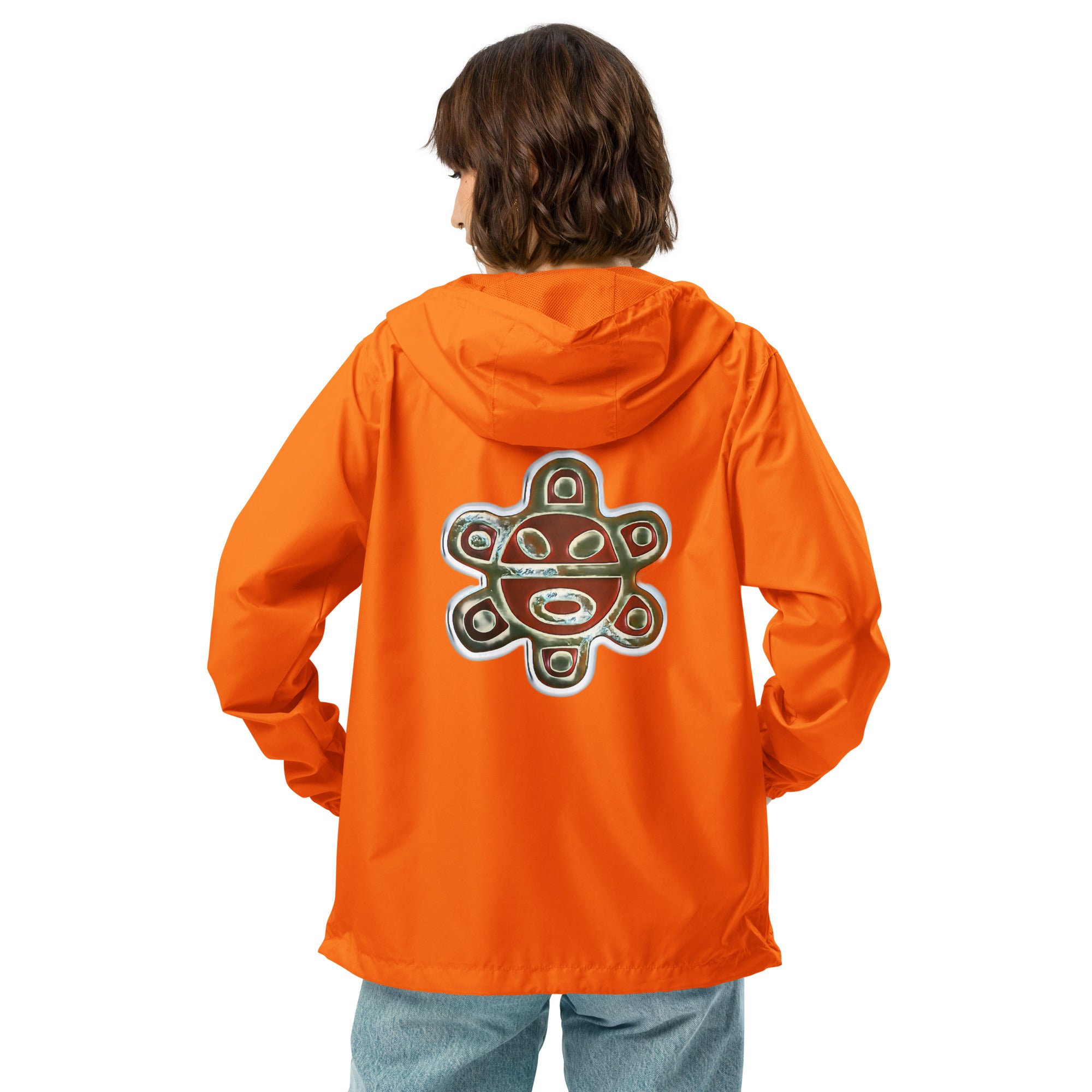 Taino Coqui/Taino Sun Unisex lightweight zip up windbreaker