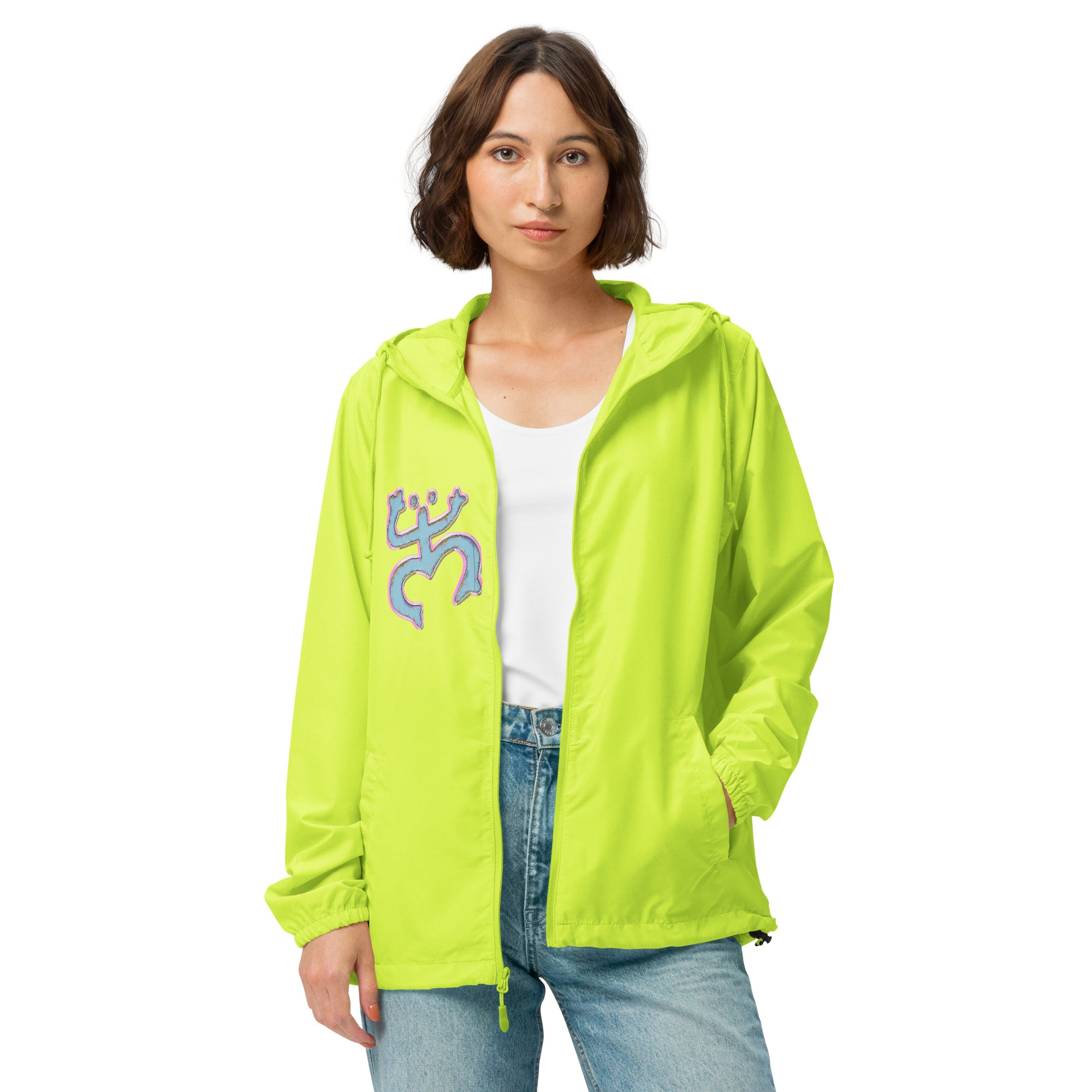 Taino Coqui/Taino Sun Unisex lightweight zip up windbreaker