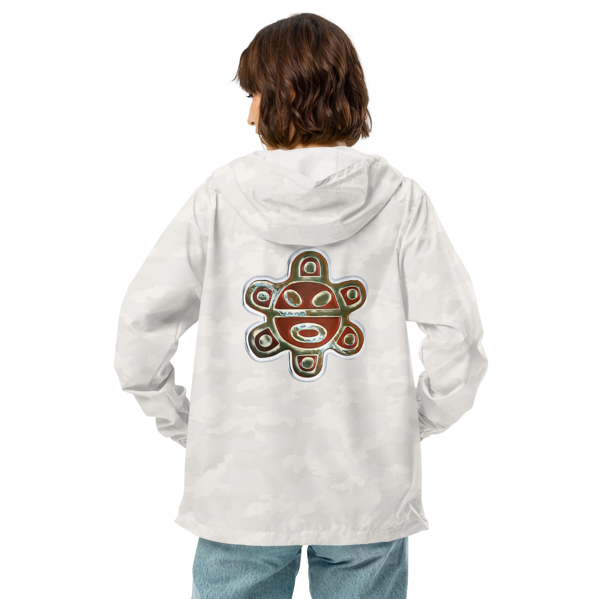 Taino Coqui/Taino Sun Unisex lightweight zip up windbreaker