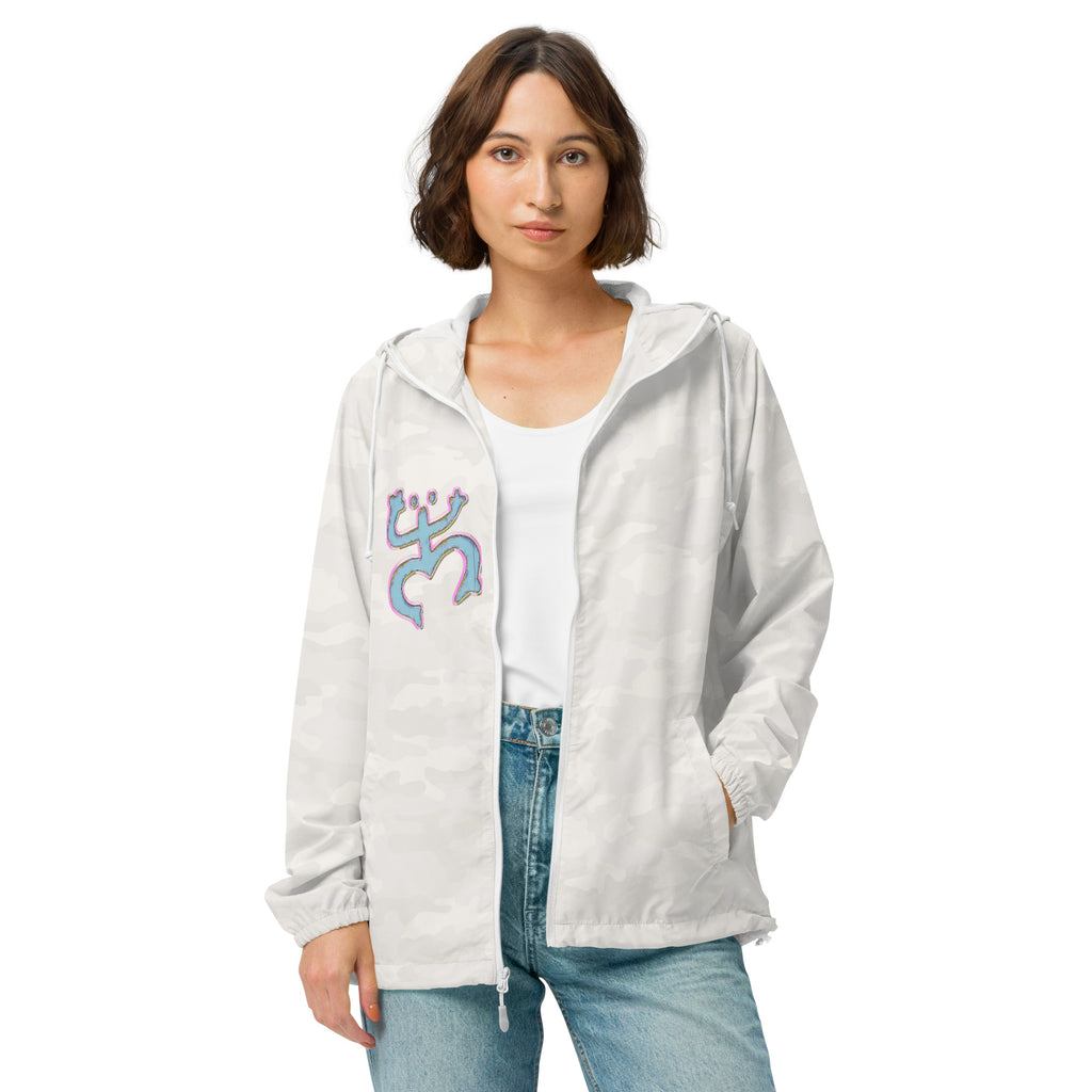 Taino Coqui/Taino Sun Unisex lightweight zip up windbreaker