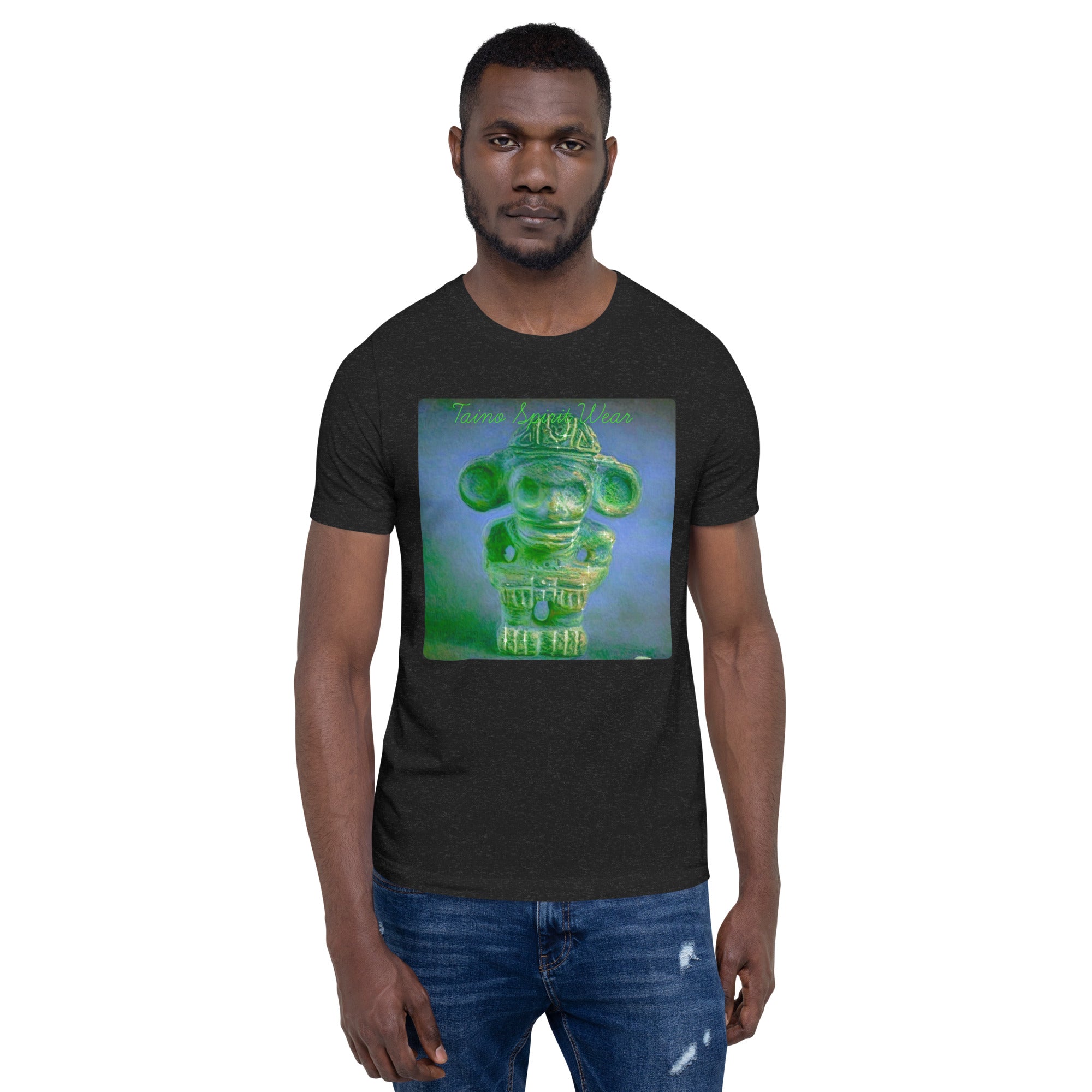 Taino Green Zemi- Blue Sky Unisex t-shirt