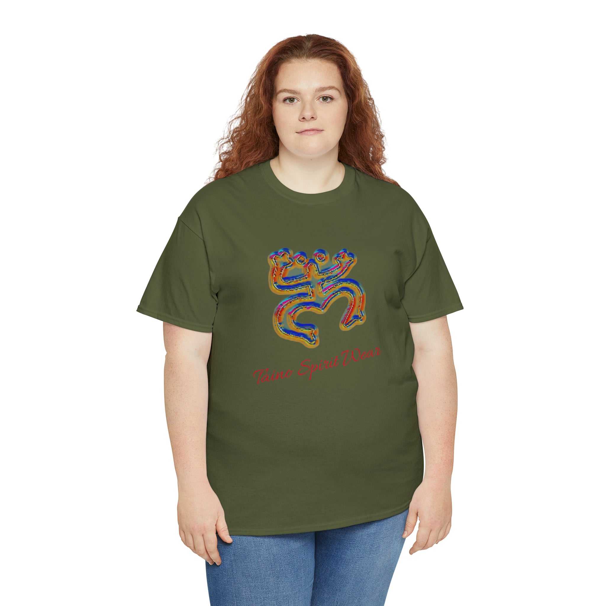 Taino/Puerto Rican Coqui Unisex Heavy Cotton Tee