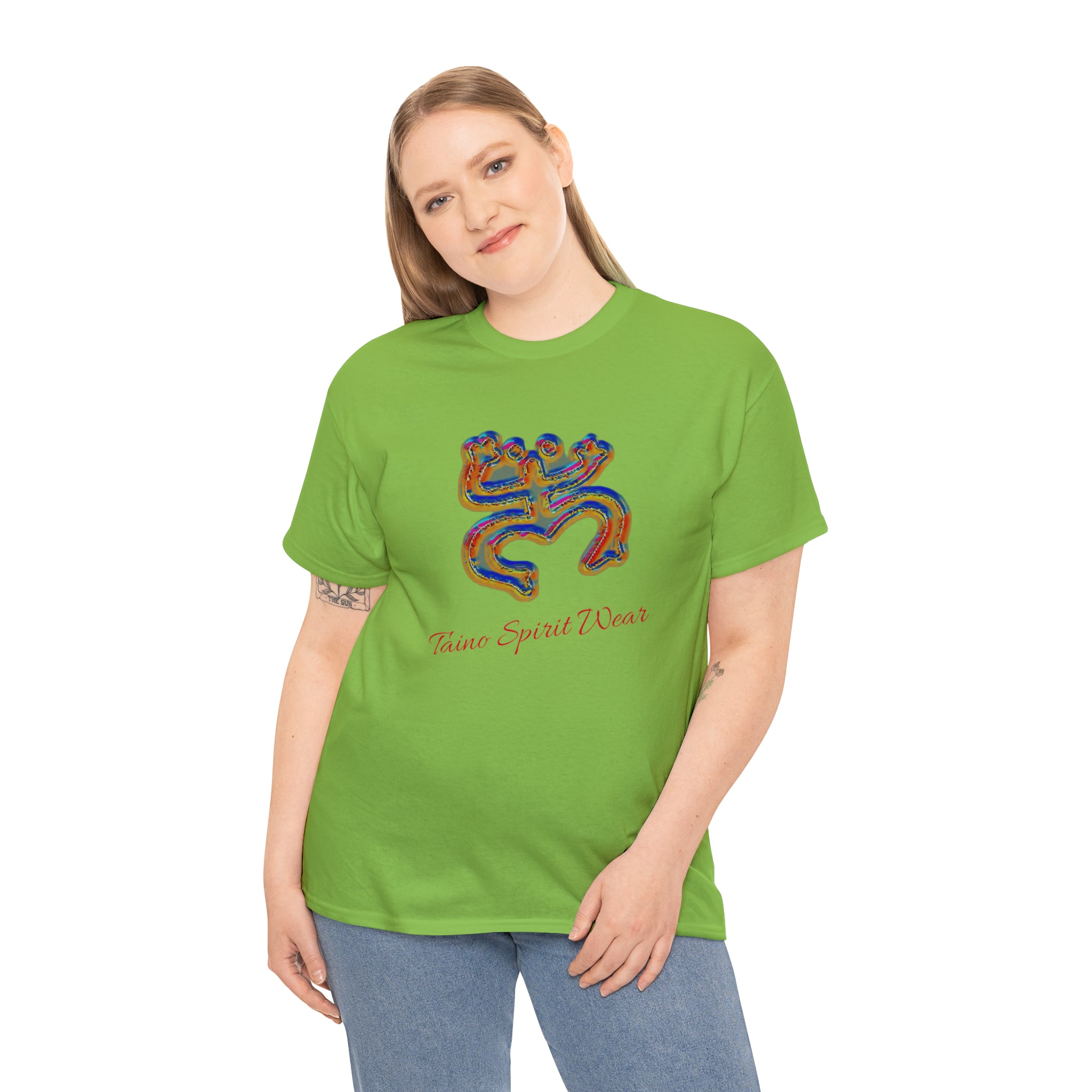 Taino/Puerto Rican Coqui Unisex Heavy Cotton Tee