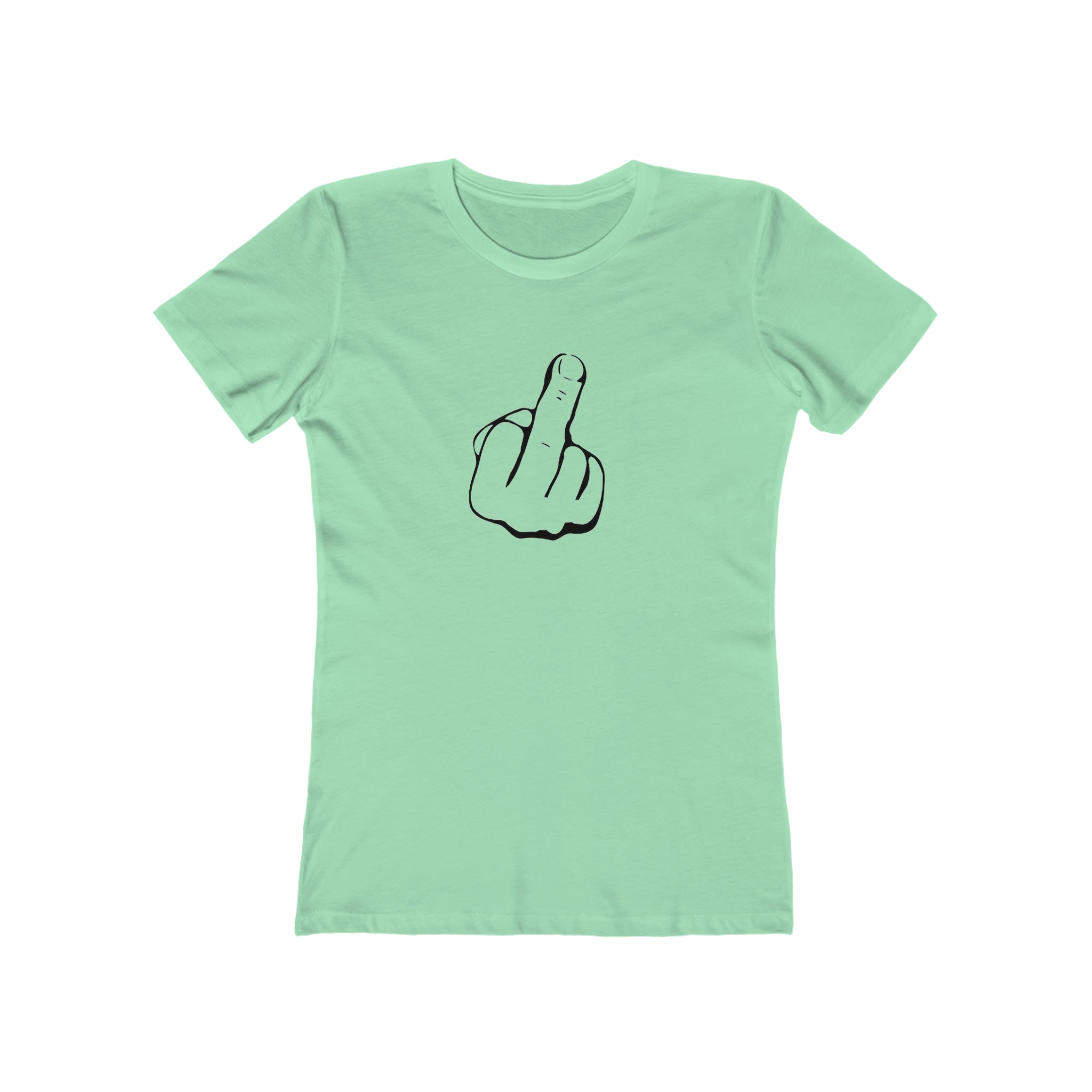 The Middle Finger Women's The Boyfriend Tee