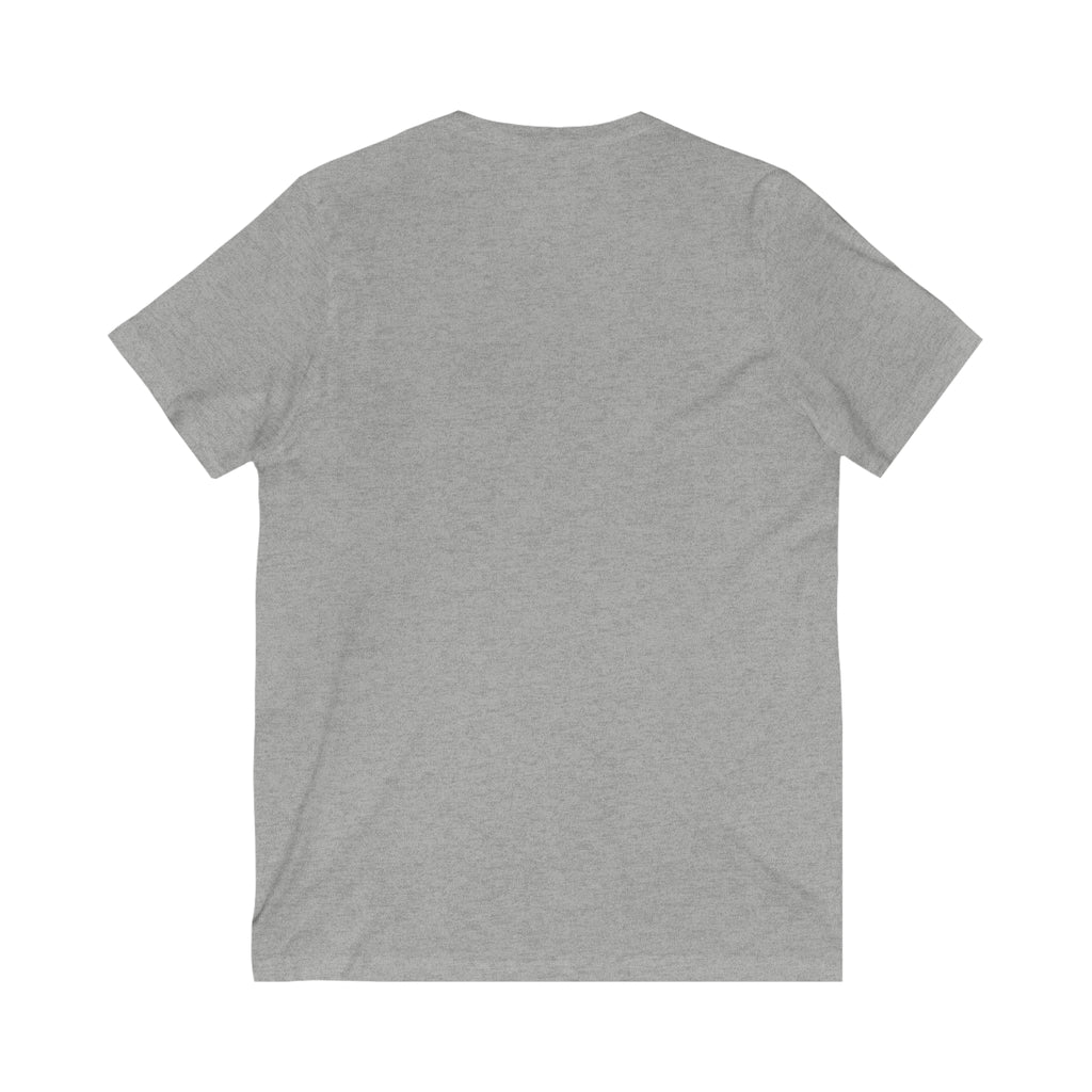 Taino Artifact Unisex Jersey Short Sleeve V-Neck Tee
